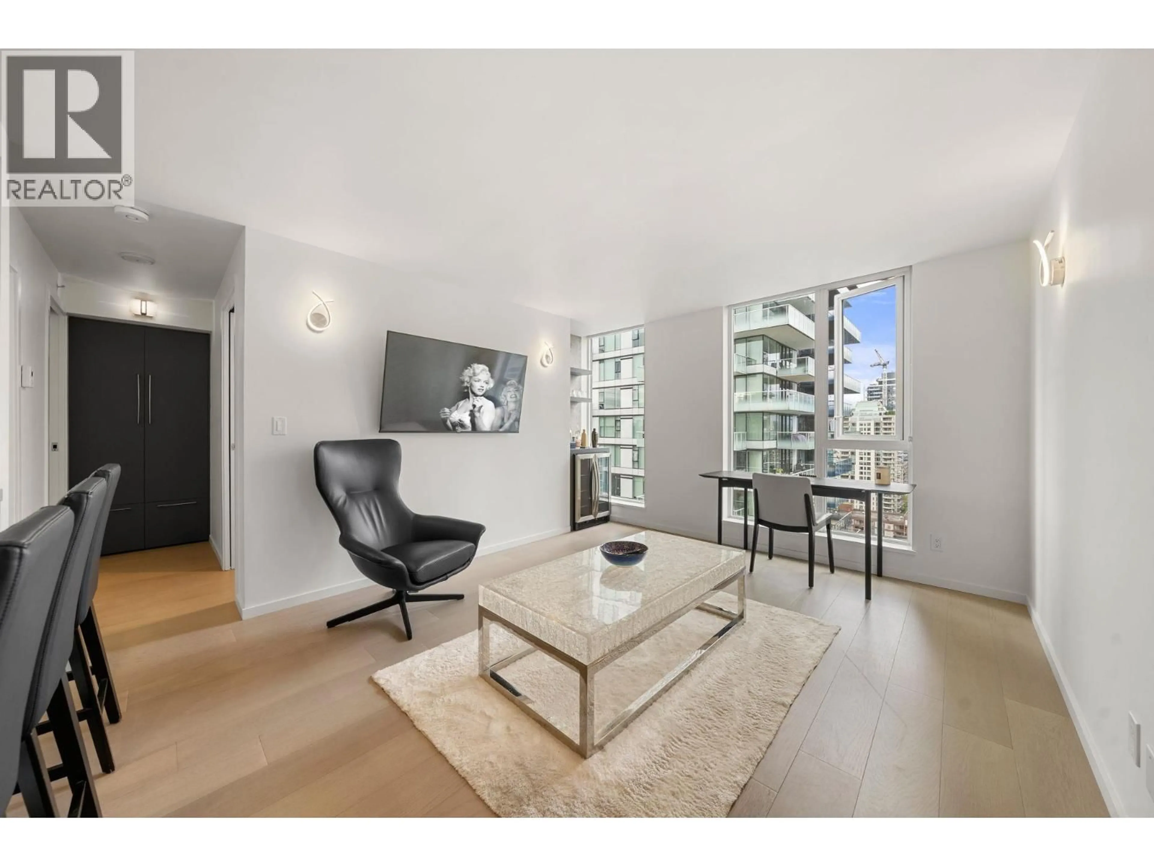 Living room with furniture, unknown for 2501 - 1351 CONTINENTAL STREET, Vancouver British Columbia V6Z0C6