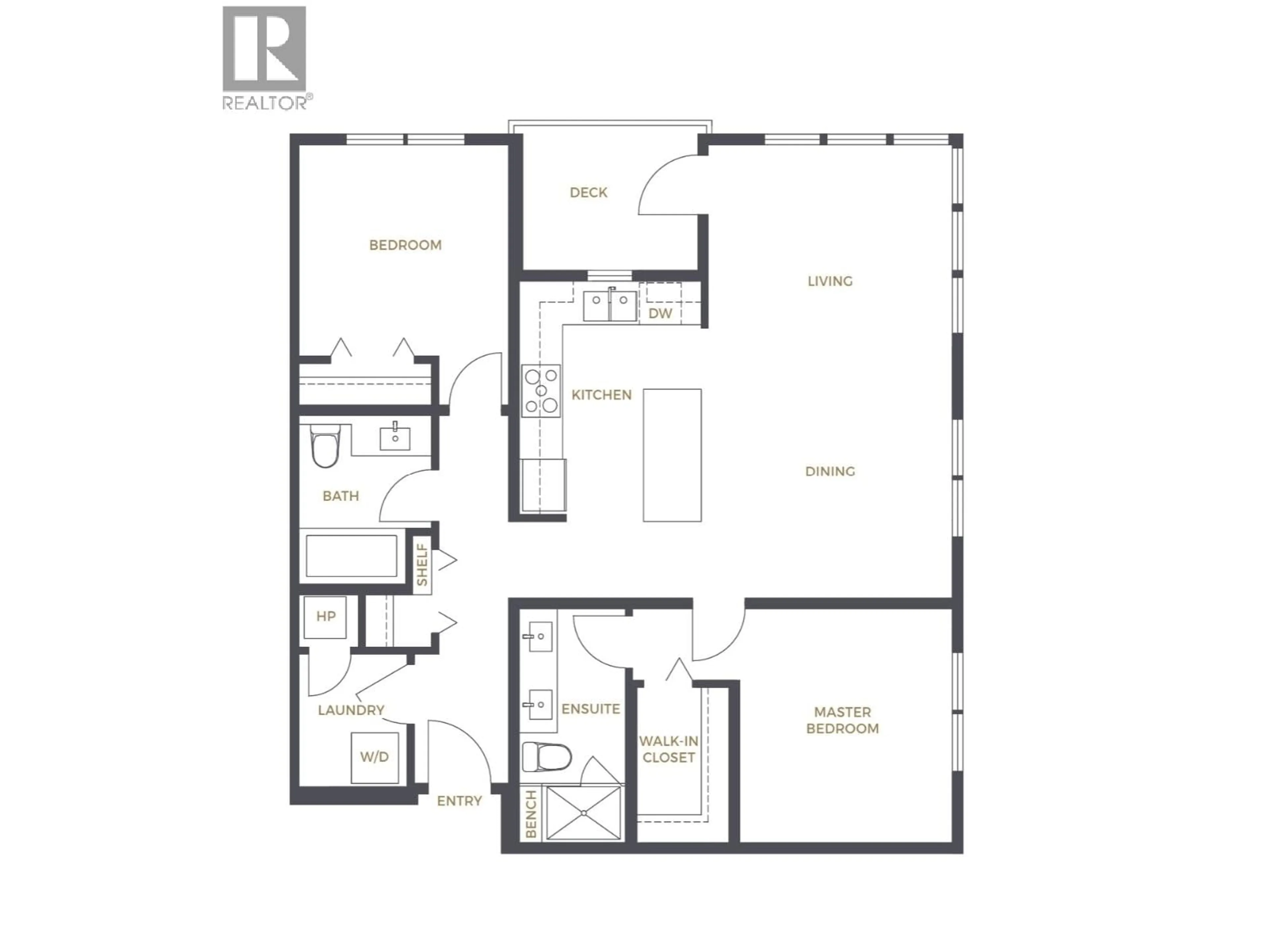 Floor plan for 417 - 9213 ODLIN STREET, Richmond British Columbia V6X0V5
