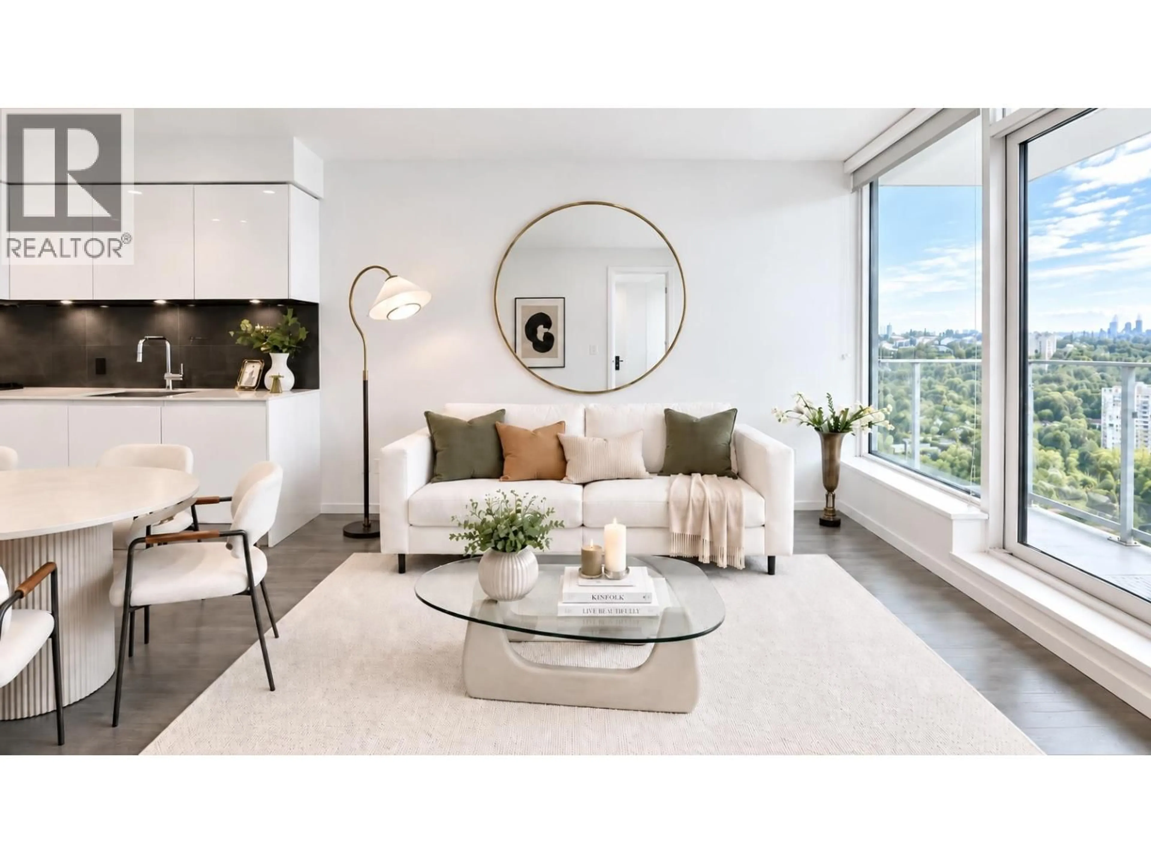 Living room with furniture, unknown for 1301 - 3888 EVERGREEN PLACE, Burnaby British Columbia V3J0M3