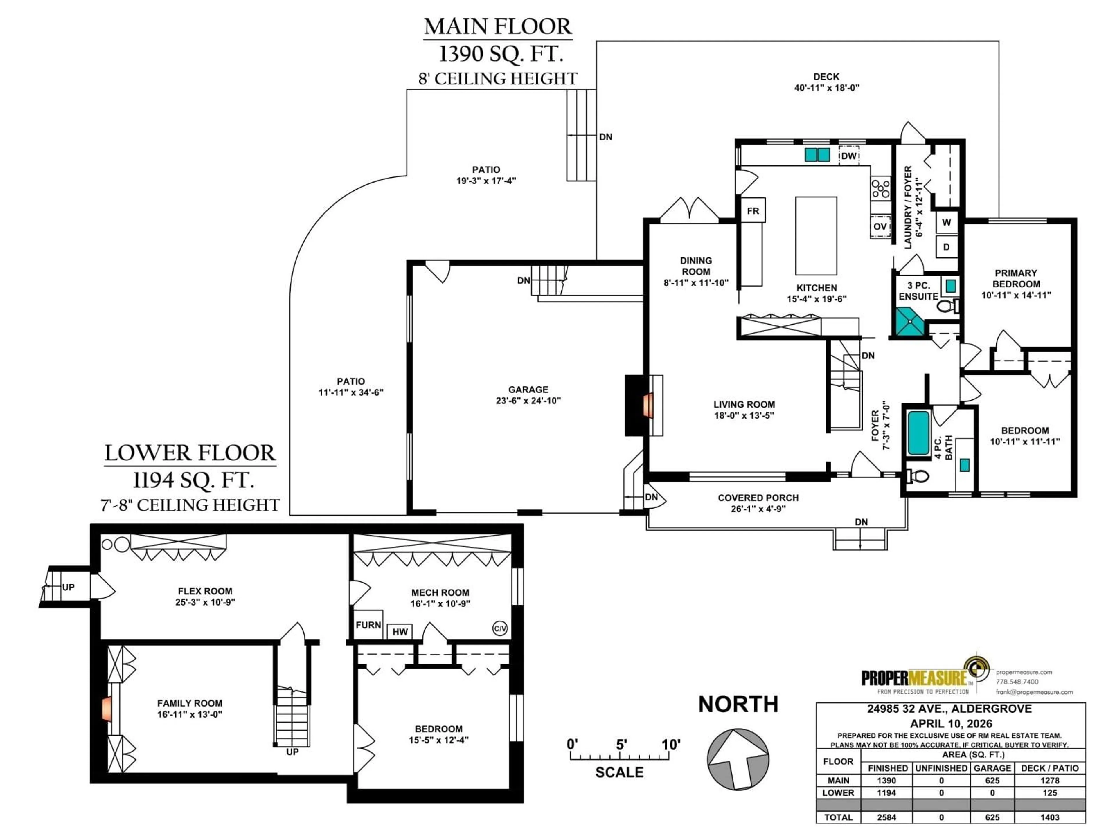 Floor plan for 24985 32 AVENUE, Langley British Columbia V4W2A1