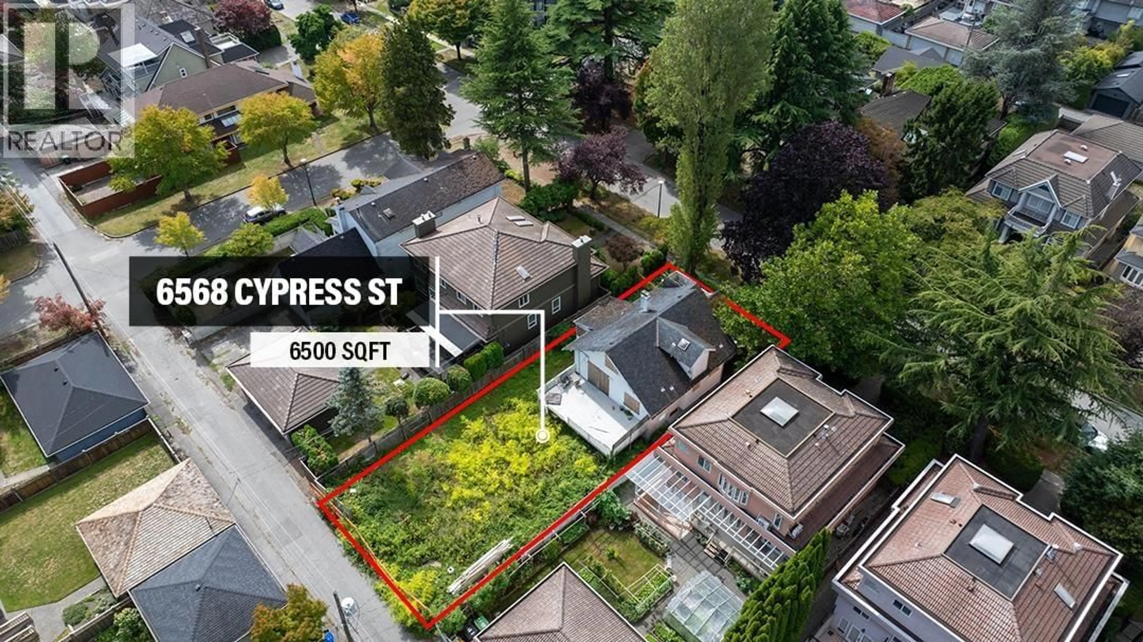 A pic from outside/outdoor area/front of a property/back of a property/a pic from drone, street for 6568 CYPRESS STREET, Vancouver British Columbia V6P5L6