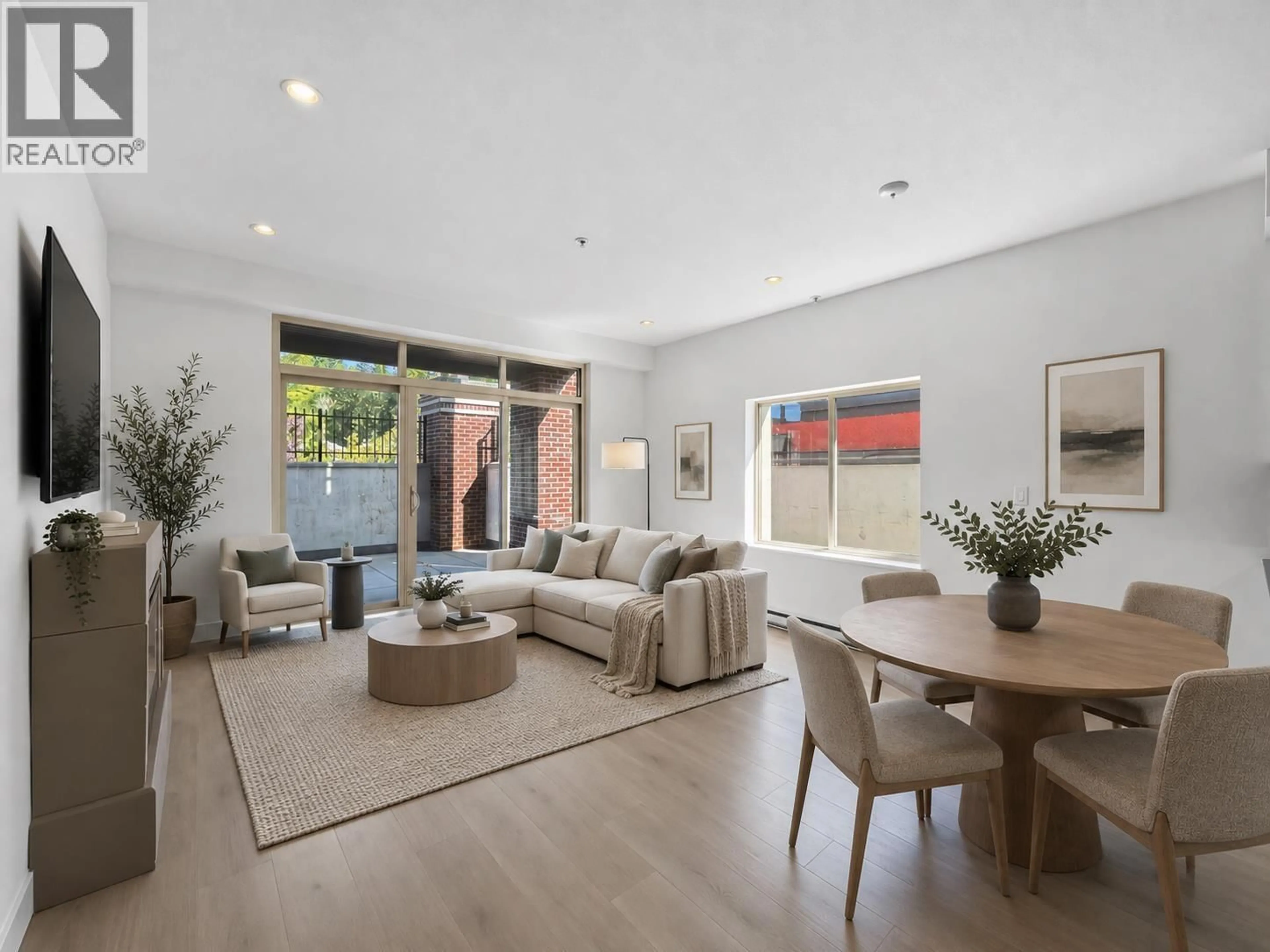 Living room with furniture, unknown for 204 - 1273 MARINE DRIVE, North Vancouver British Columbia V7P1T3