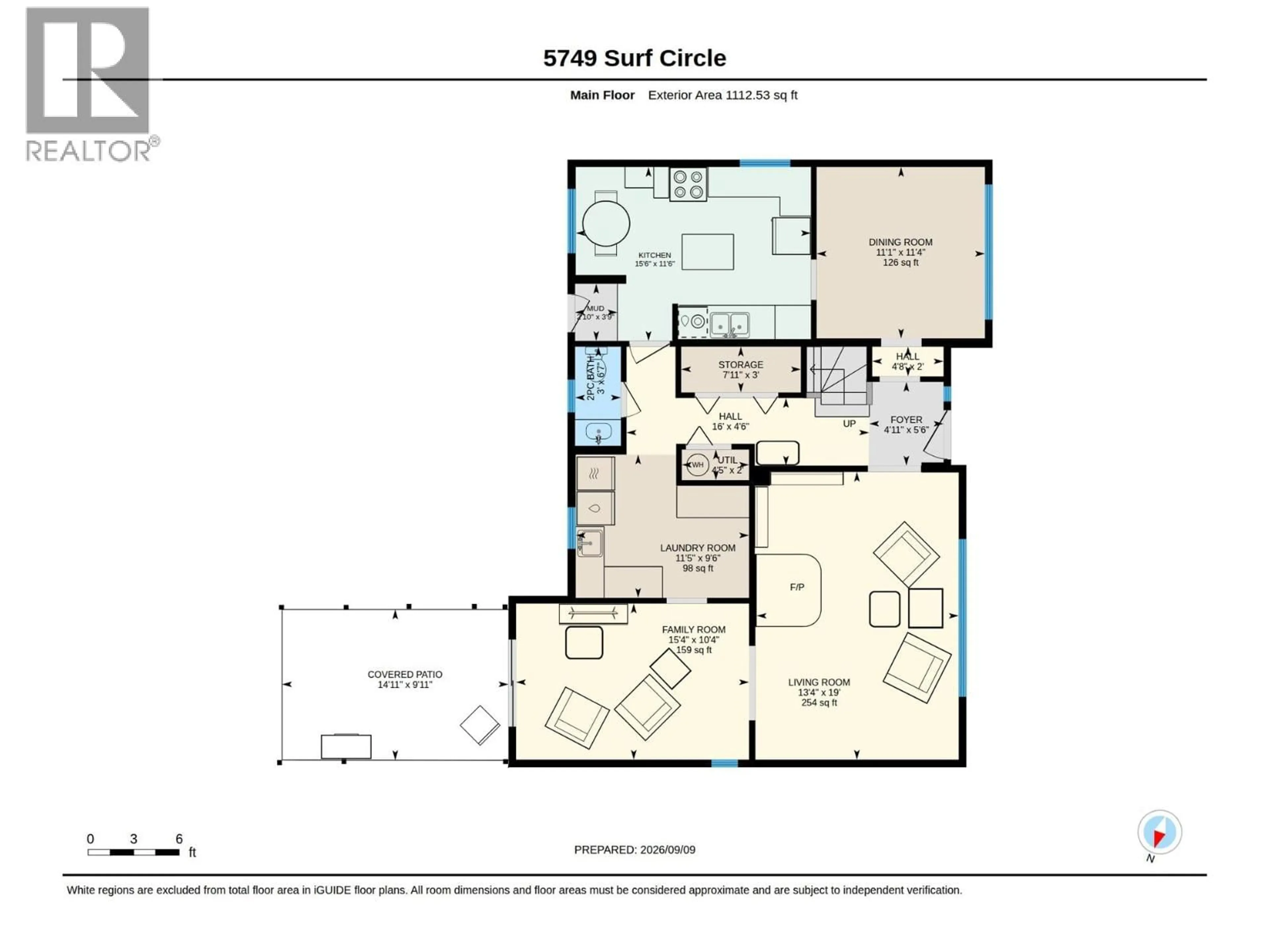 Floor plan for 5749 SURF CIRCLE, Sechelt British Columbia V0N3A0