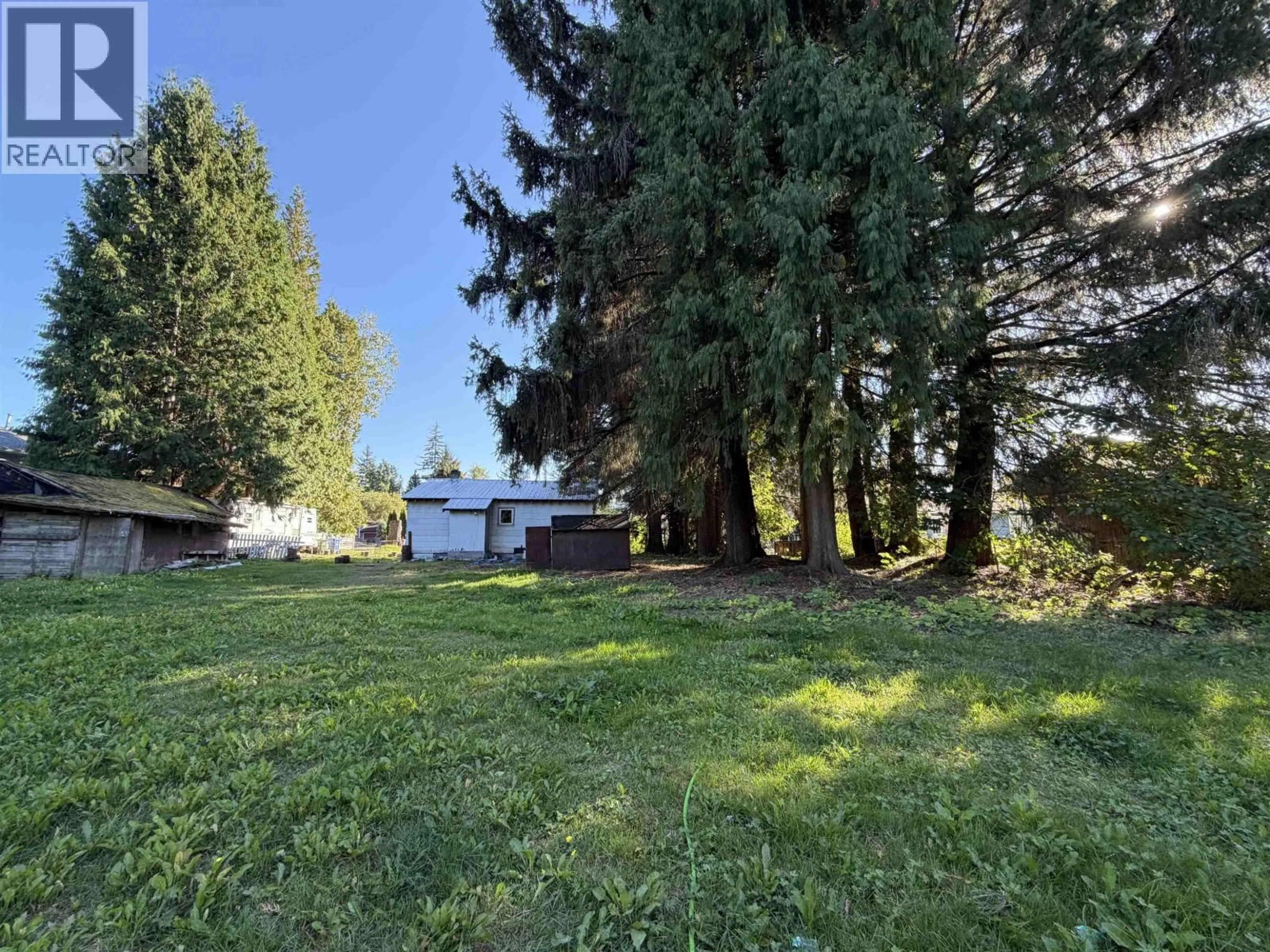 A pic from outside/outdoor area/front of a property/back of a property/a pic from drone, forest/trees view for 5112 MEDEEK AVENUE, Terrace British Columbia V8G1E1