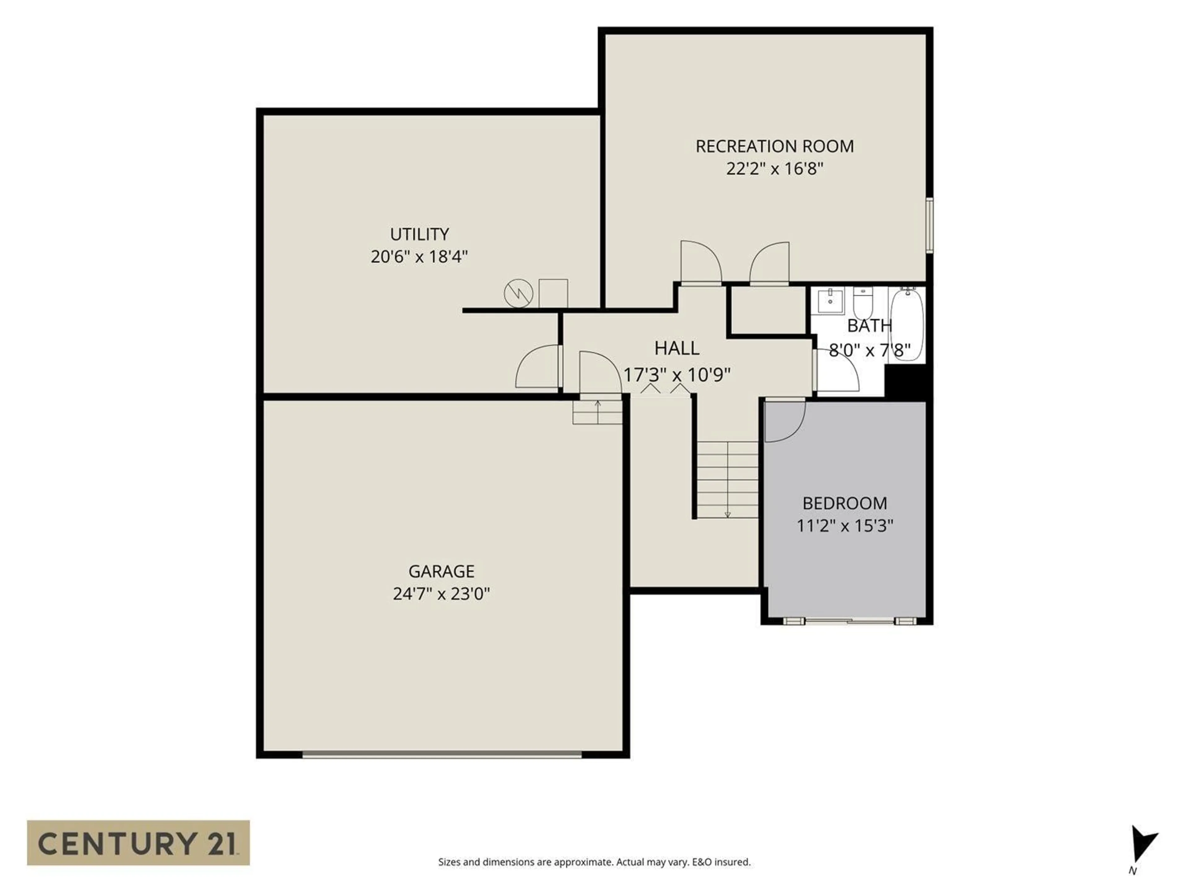 Floor plan for 204 - 51075 FALLS COURT, Chilliwack British Columbia V4Z1K7