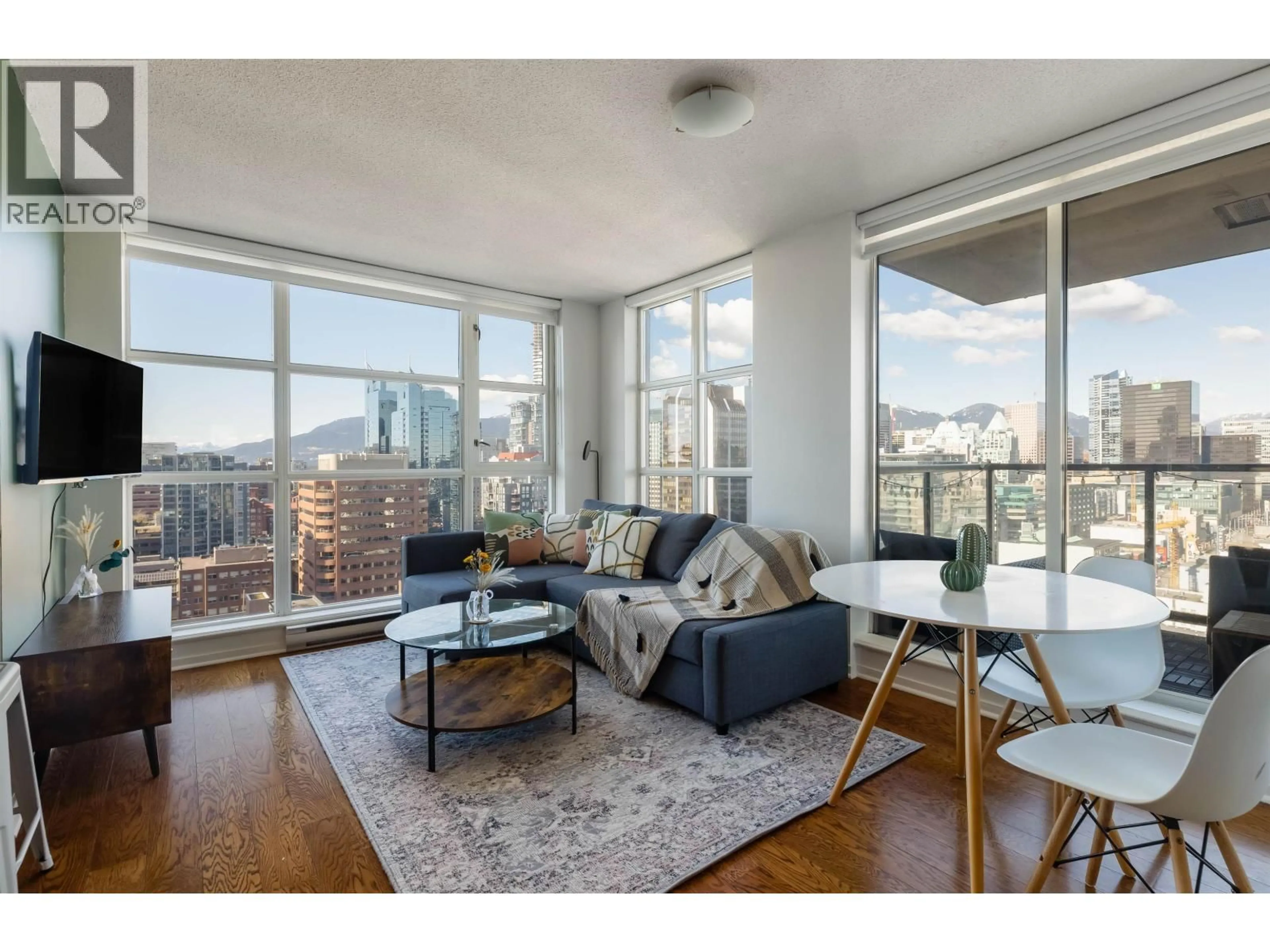 Living room with furniture, unknown for 2402 - 1155 SEYMOUR STREET, Vancouver British Columbia V6B1K2