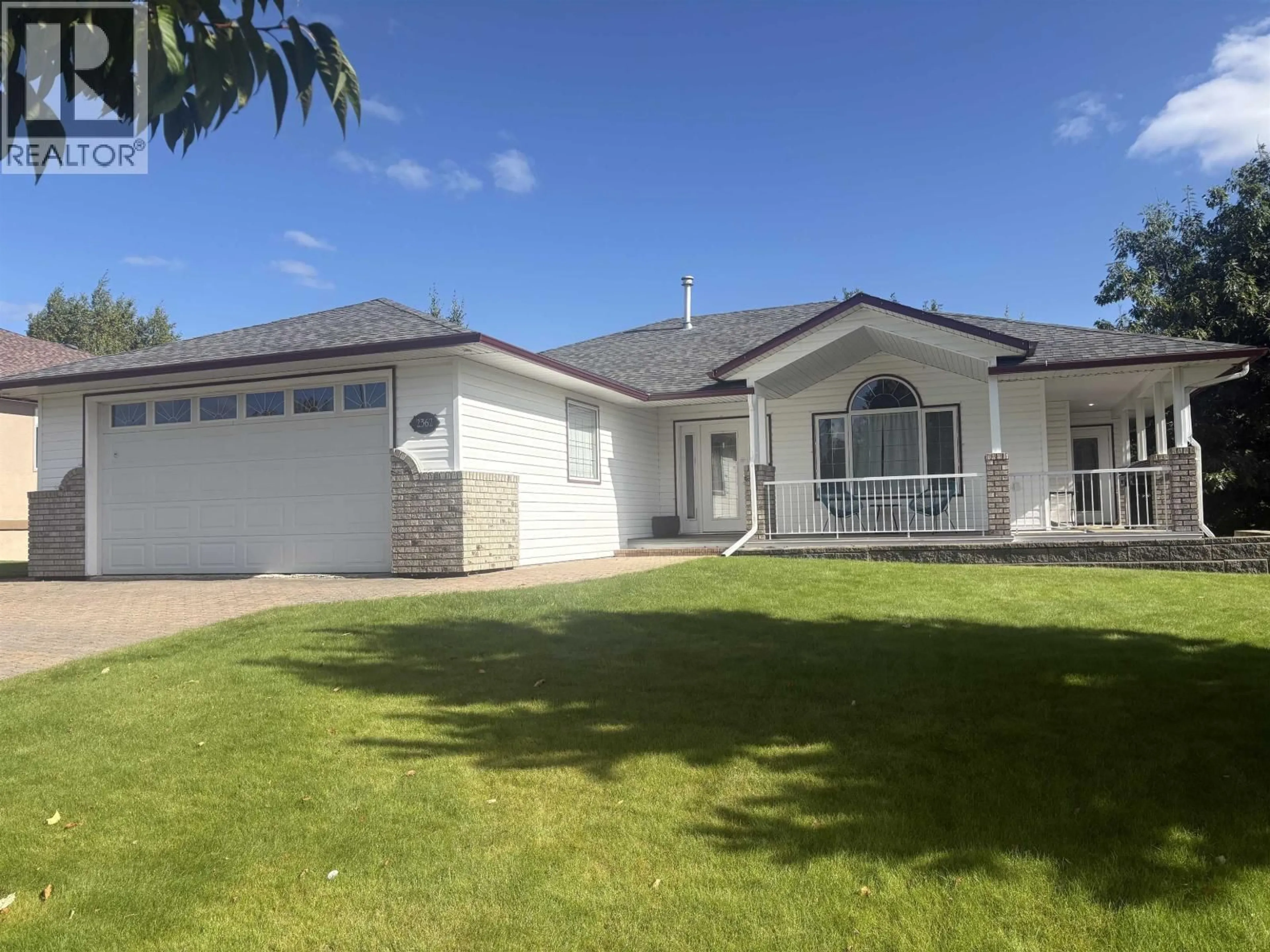 A pic from outside/outdoor area/front of a property/back of a property/a pic from drone, street for 2362 MCTAVISH ROAD, Prince George British Columbia V2K5R5