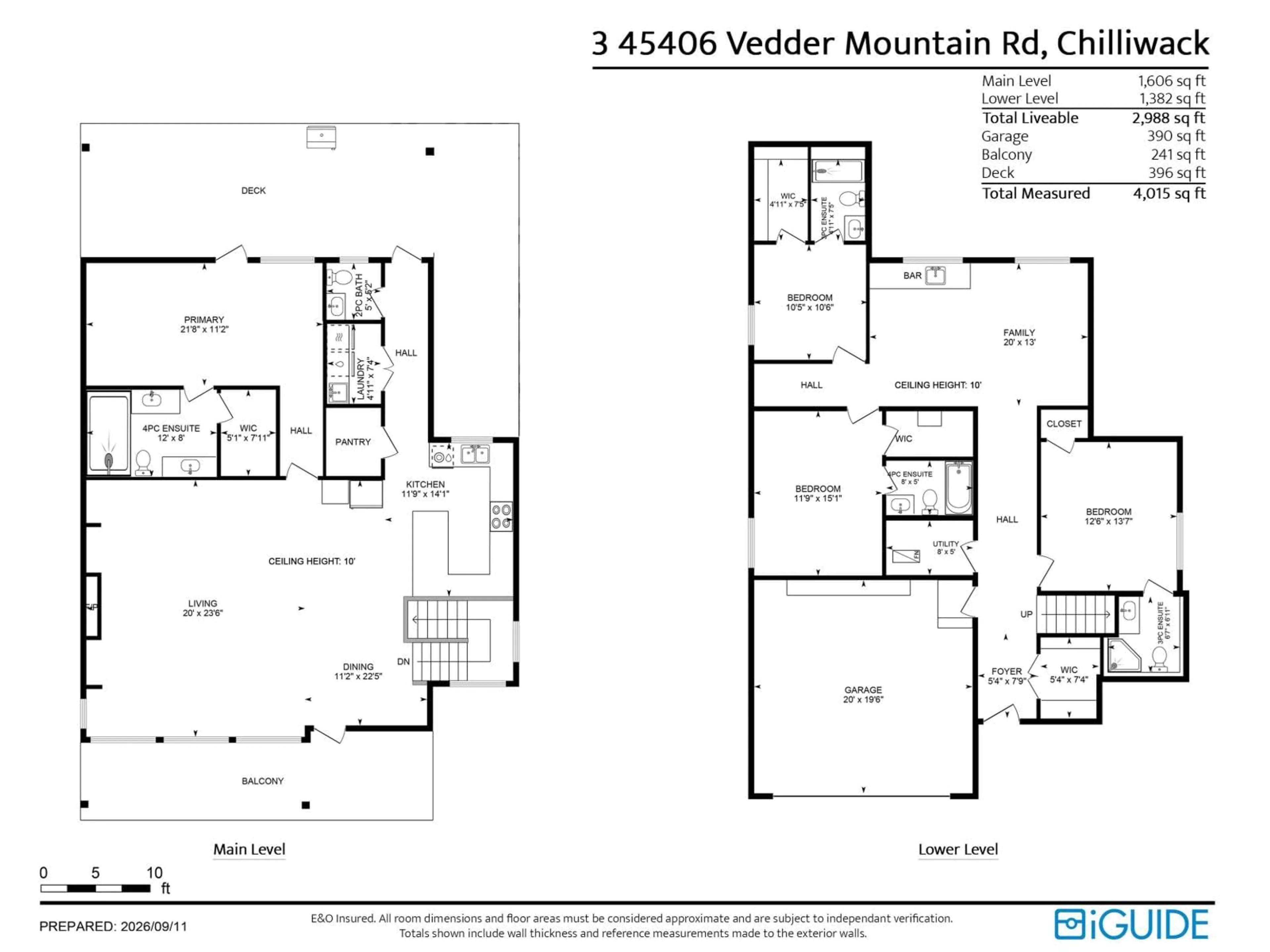 Floor plan for 3 - 45406 VEDDER MOUNTAIN ROAD, Chilliwack British Columbia V2R4C3