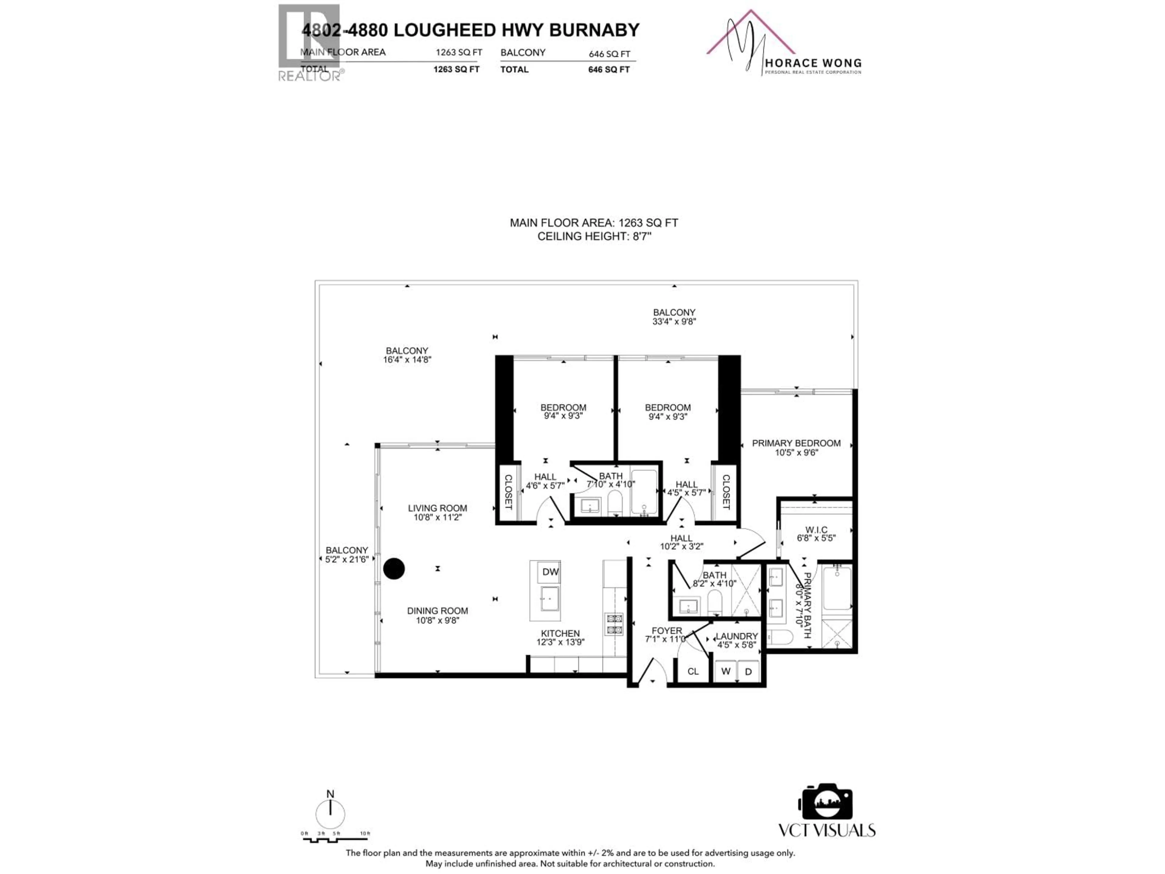 Floor plan for 4802 - 4880 LOUGHEED HIGHWAY, Burnaby British Columbia V5C0N1