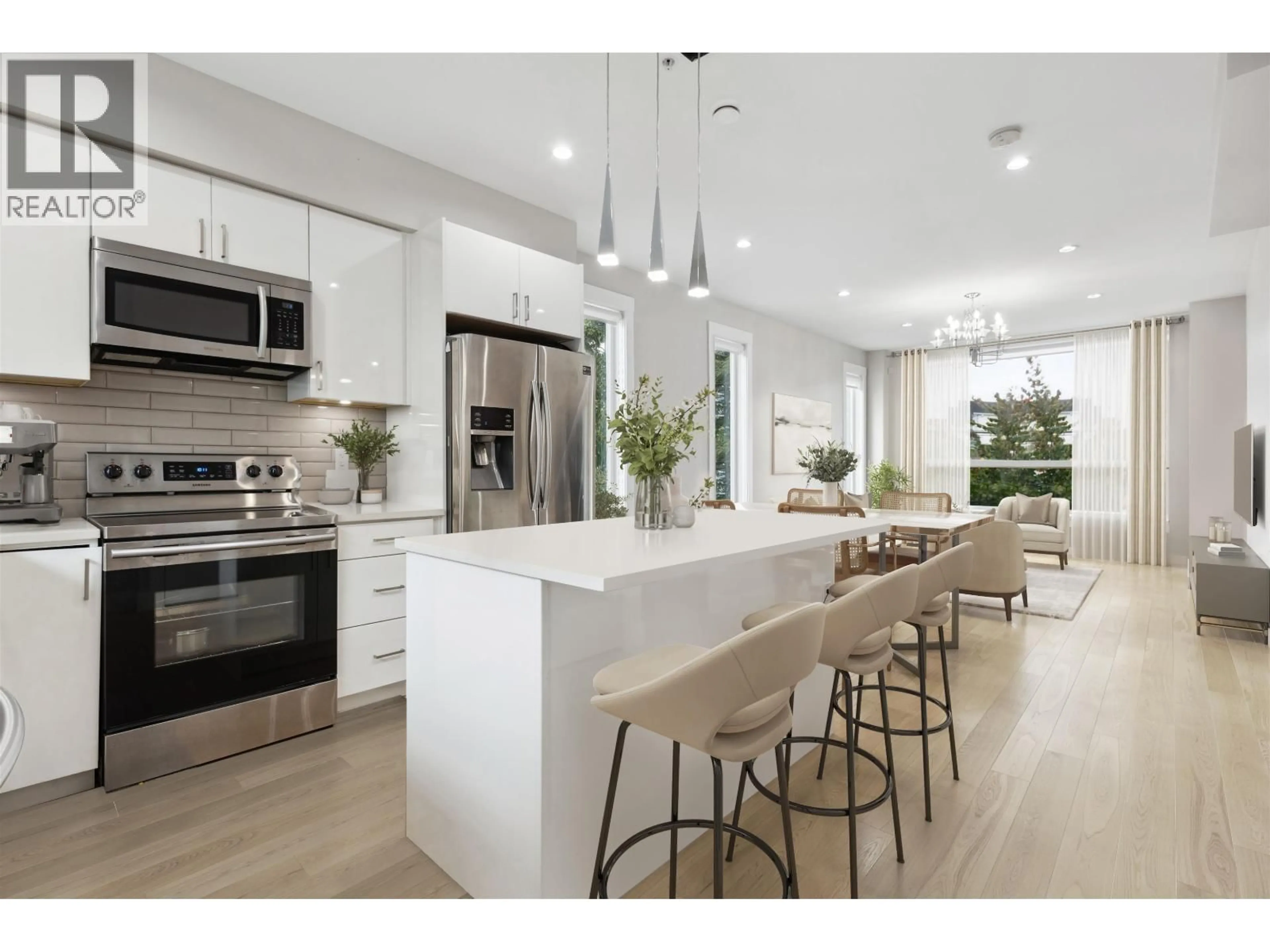 Open concept kitchen, unknown for 1 - 22711 WESTMINSTER HIGHWAY, Richmond British Columbia V6V1B6