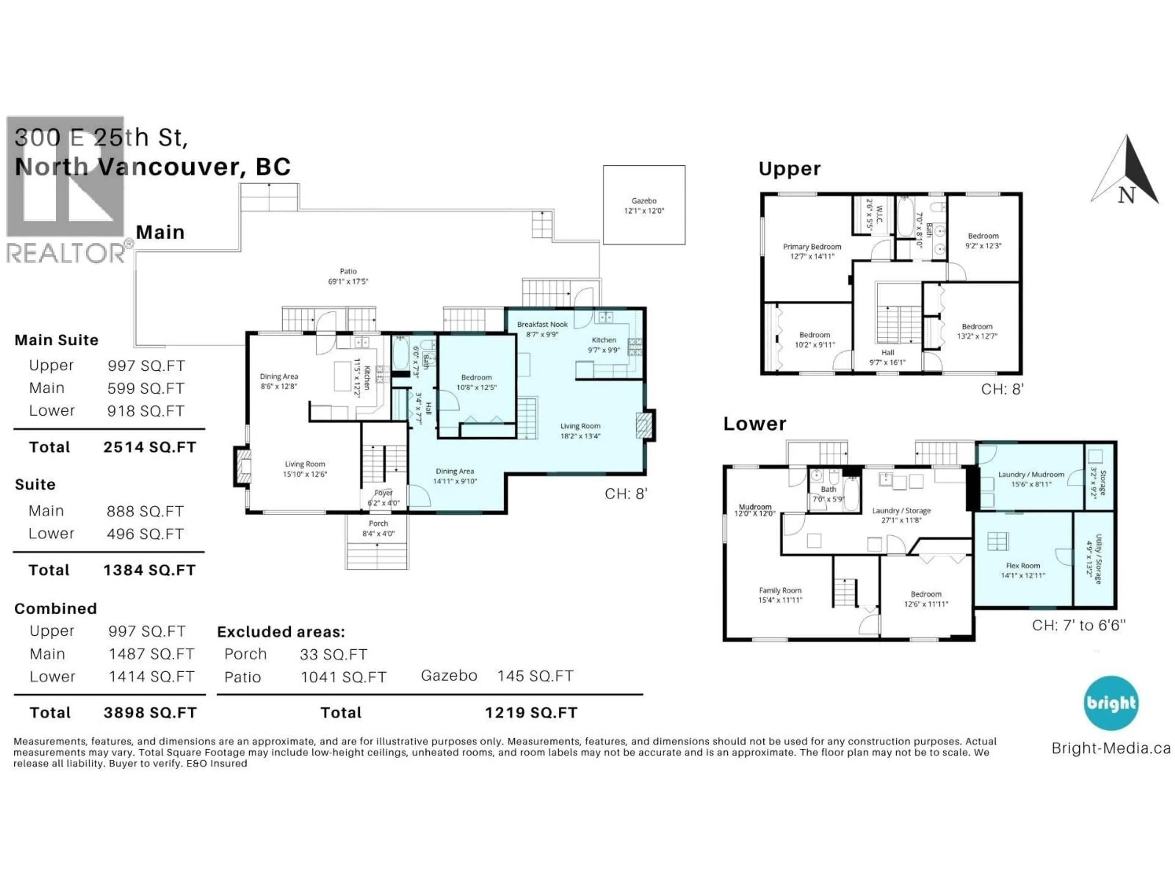 Floor plan for 300 25TH STREET, North Vancouver British Columbia V7N1A3