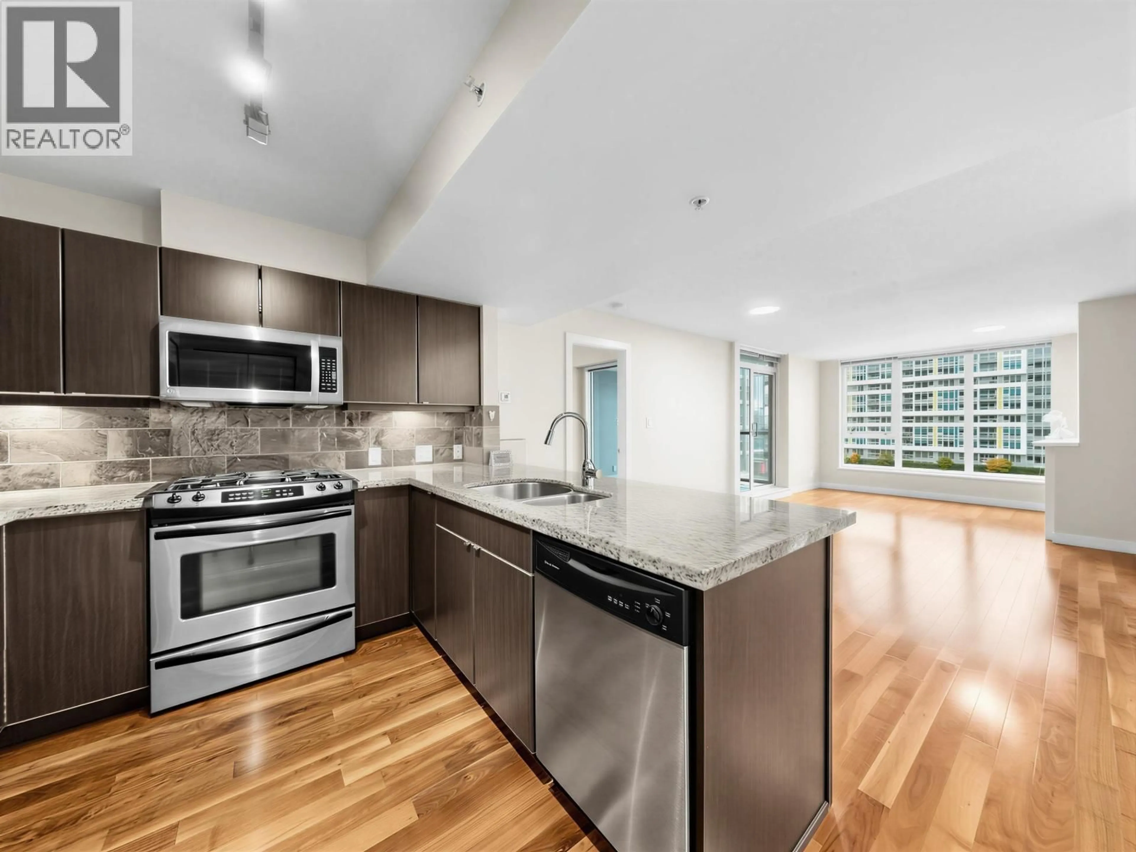 Open concept kitchen, unknown for 1006 - 6068 NO. 3 ROAD, Richmond British Columbia V6Y4M7