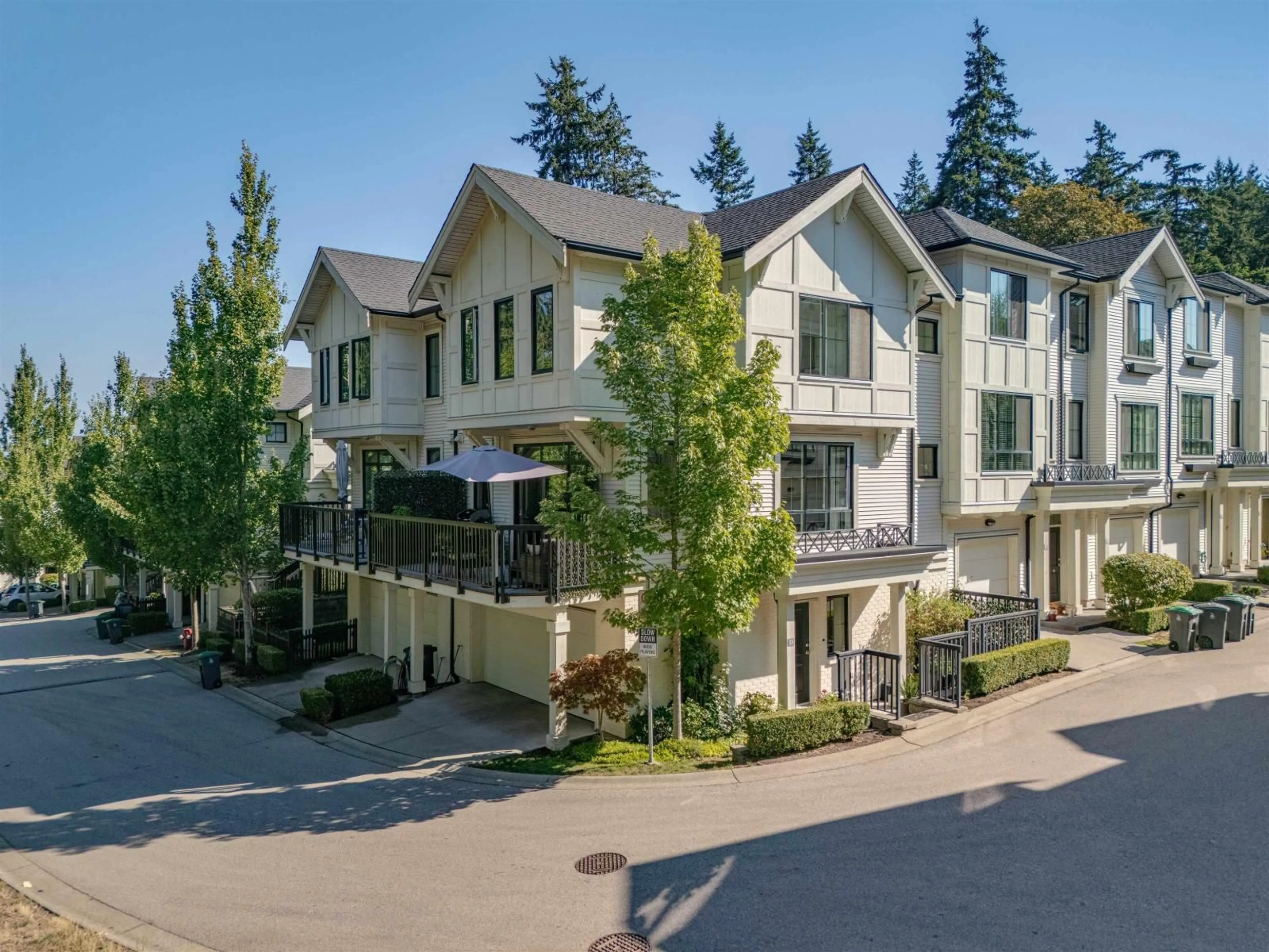 A pic from outside/outdoor area/front of a property/back of a property/a pic from drone, street for 39 - 14888 62 AVENUE, Surrey British Columbia V3S6T7