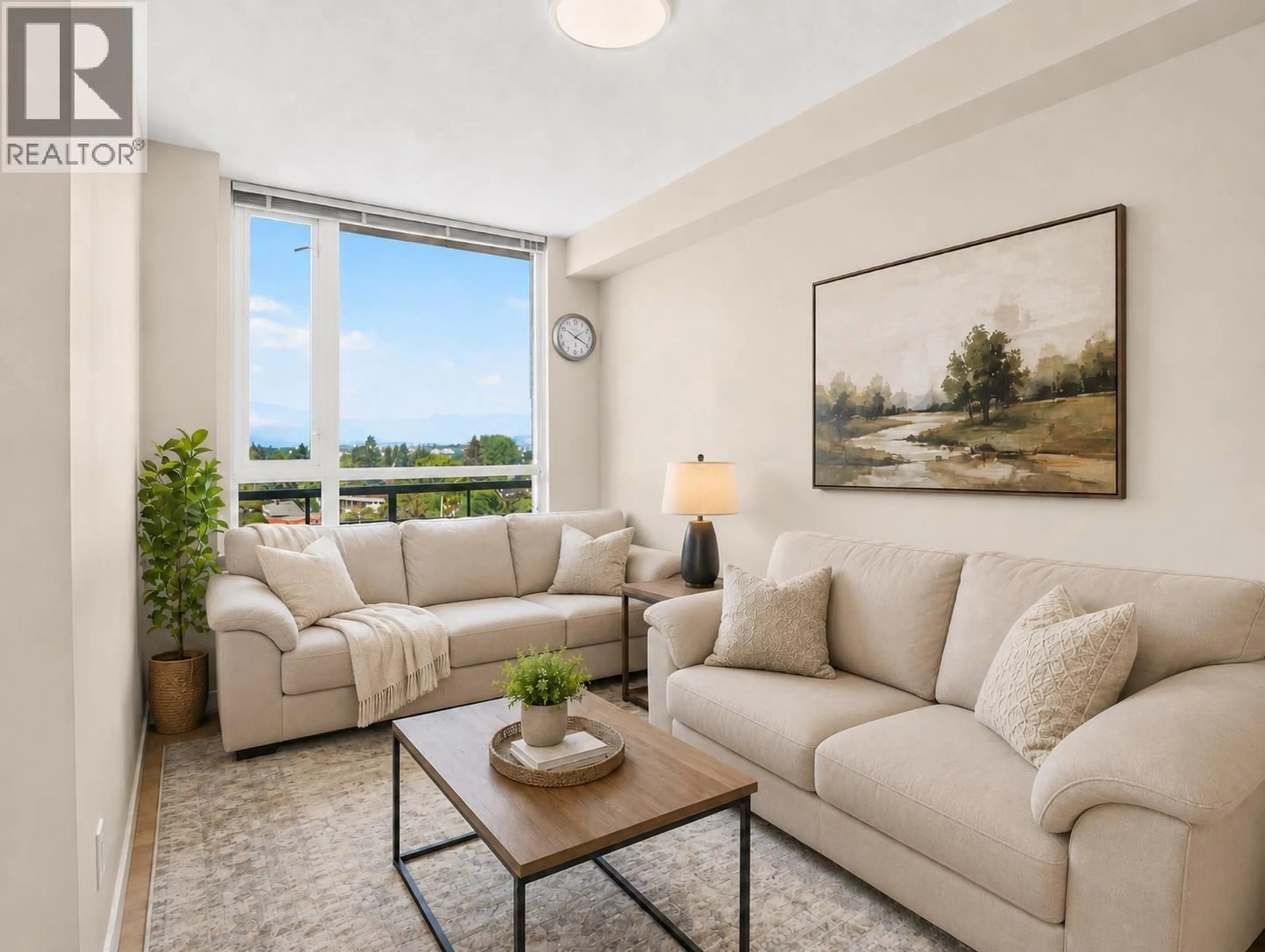 Living room with furniture, unknown for 609 - 4028 KNIGHT STREET, Vancouver British Columbia V5N5Y8