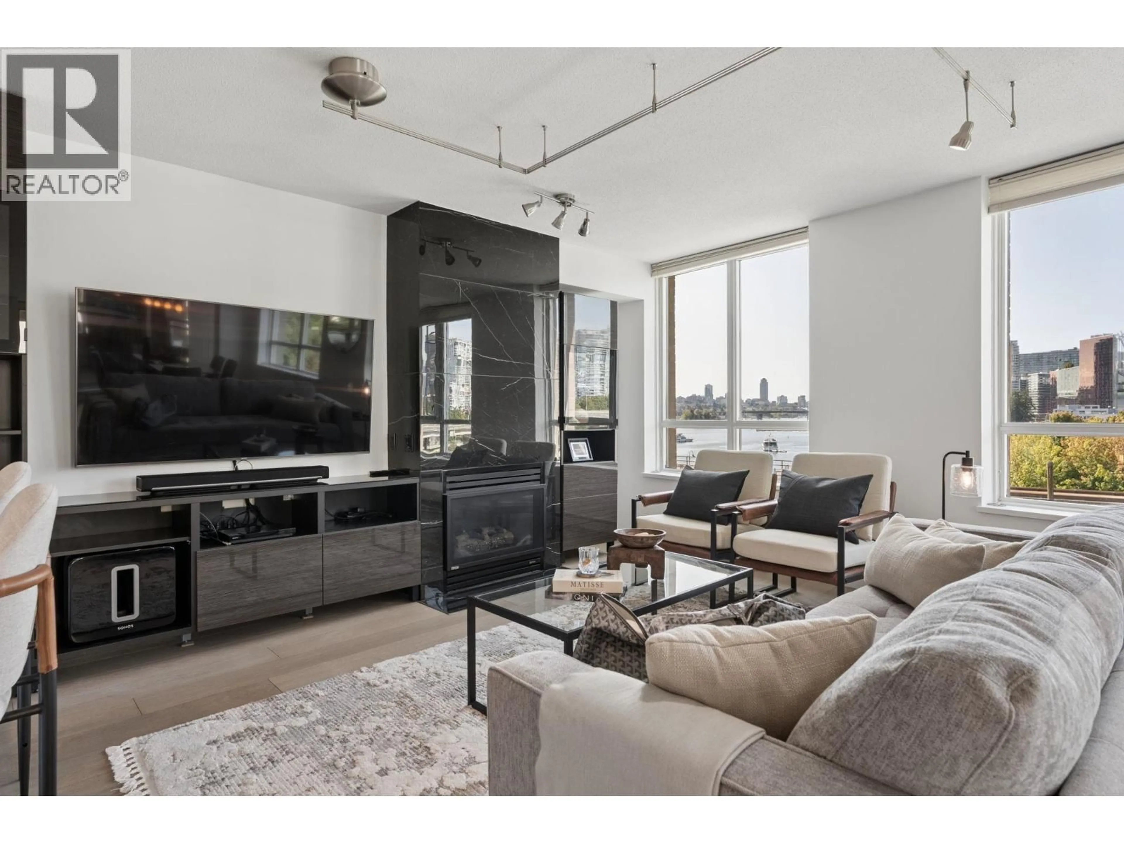 Living room with furniture, unknown for 506 - 120 MILROSS AVENUE, Vancouver British Columbia V6A4K7