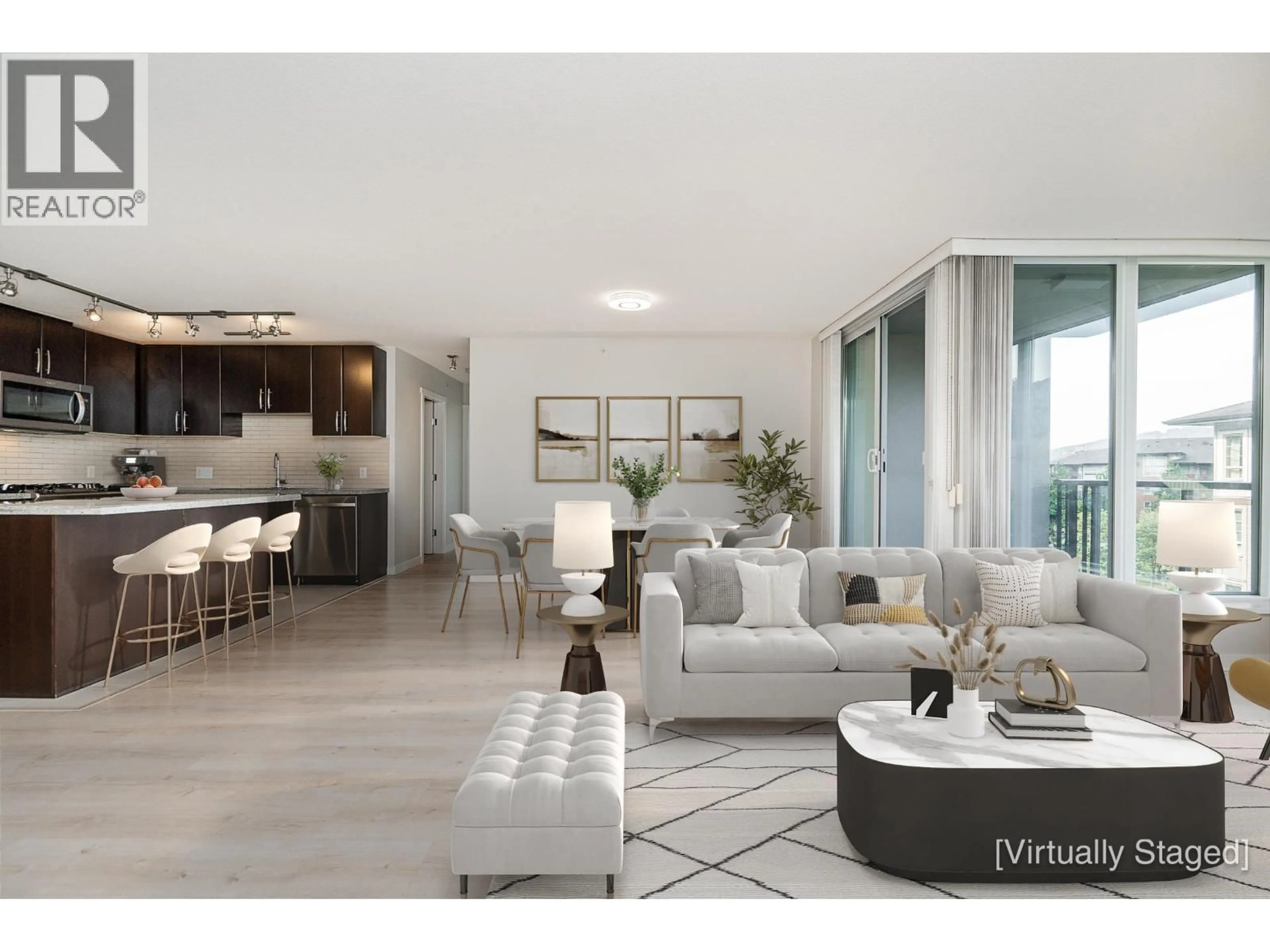 Living room with furniture, unknown for 503 - 660 NOOTKA WAY, Port Moody British Columbia V3H0B7