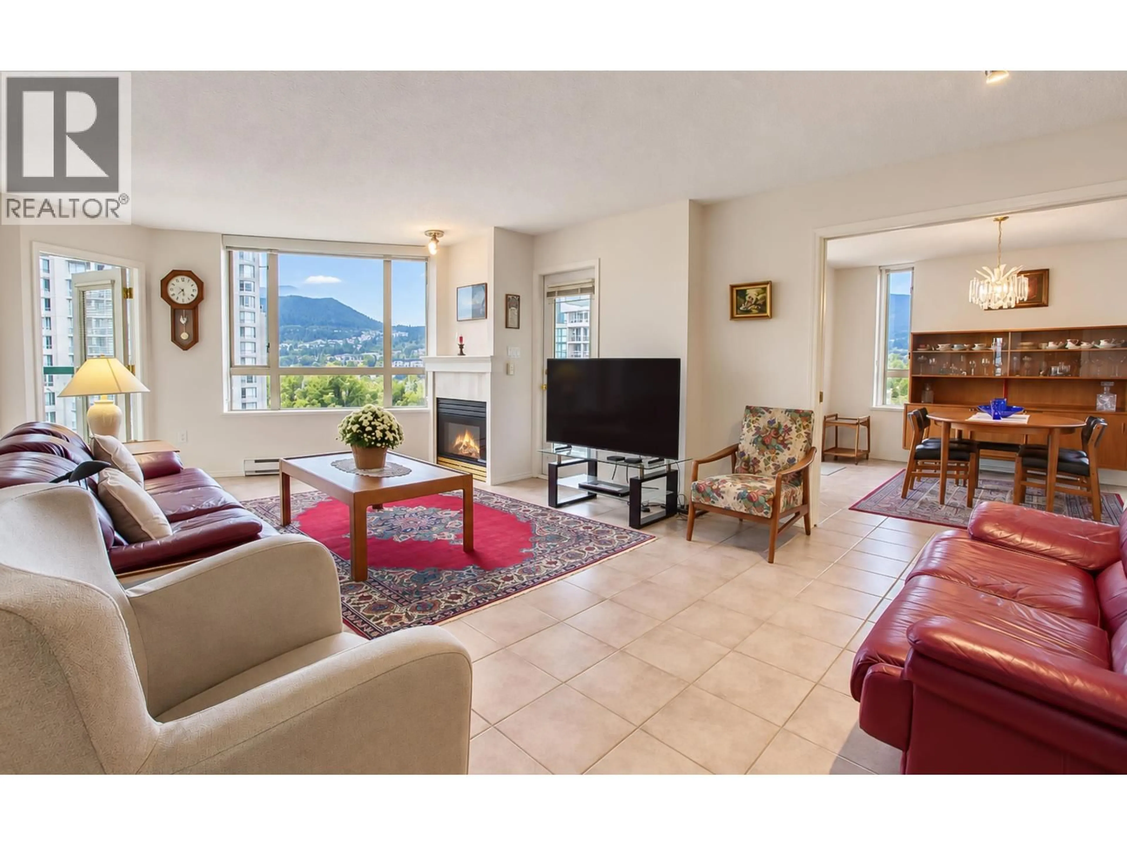 Living room with furniture, unknown for 1703 - 1190 PIPELINE ROAD, Coquitlam British Columbia V3B7T9