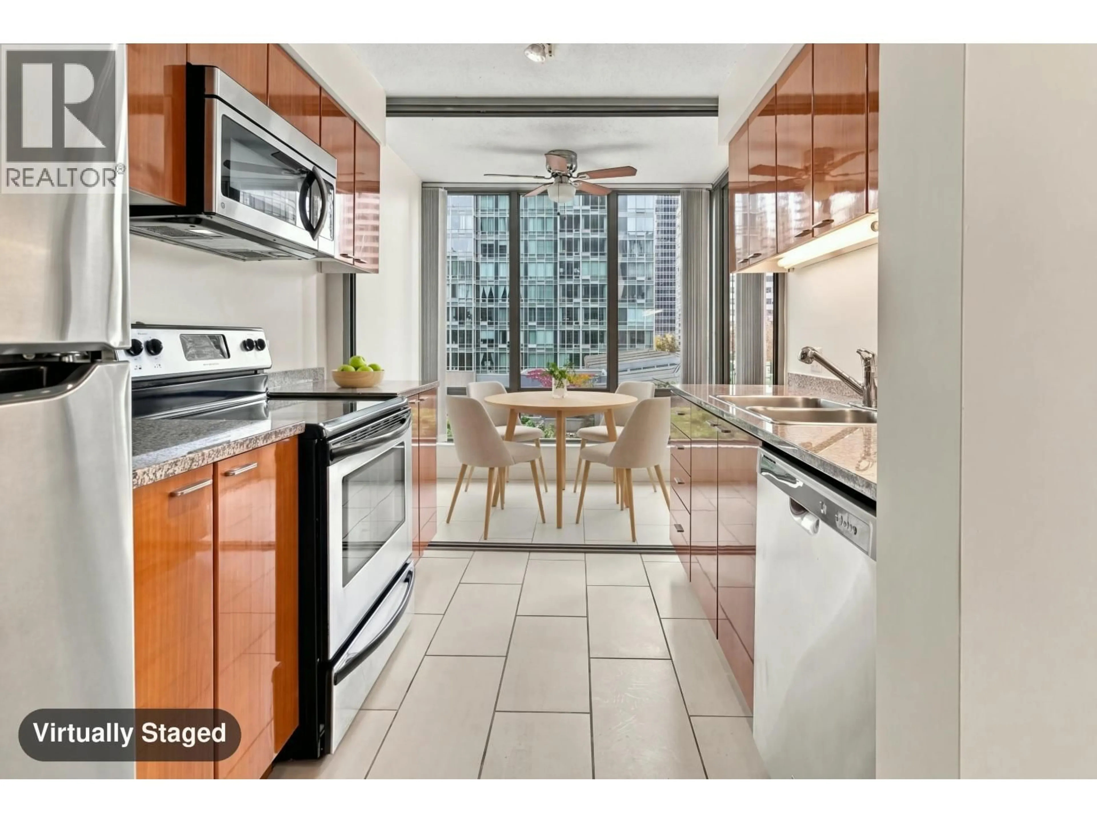 Standard kitchen, unknown for 606 - 1288 GEORGIA STREET, Vancouver British Columbia V6E4R3