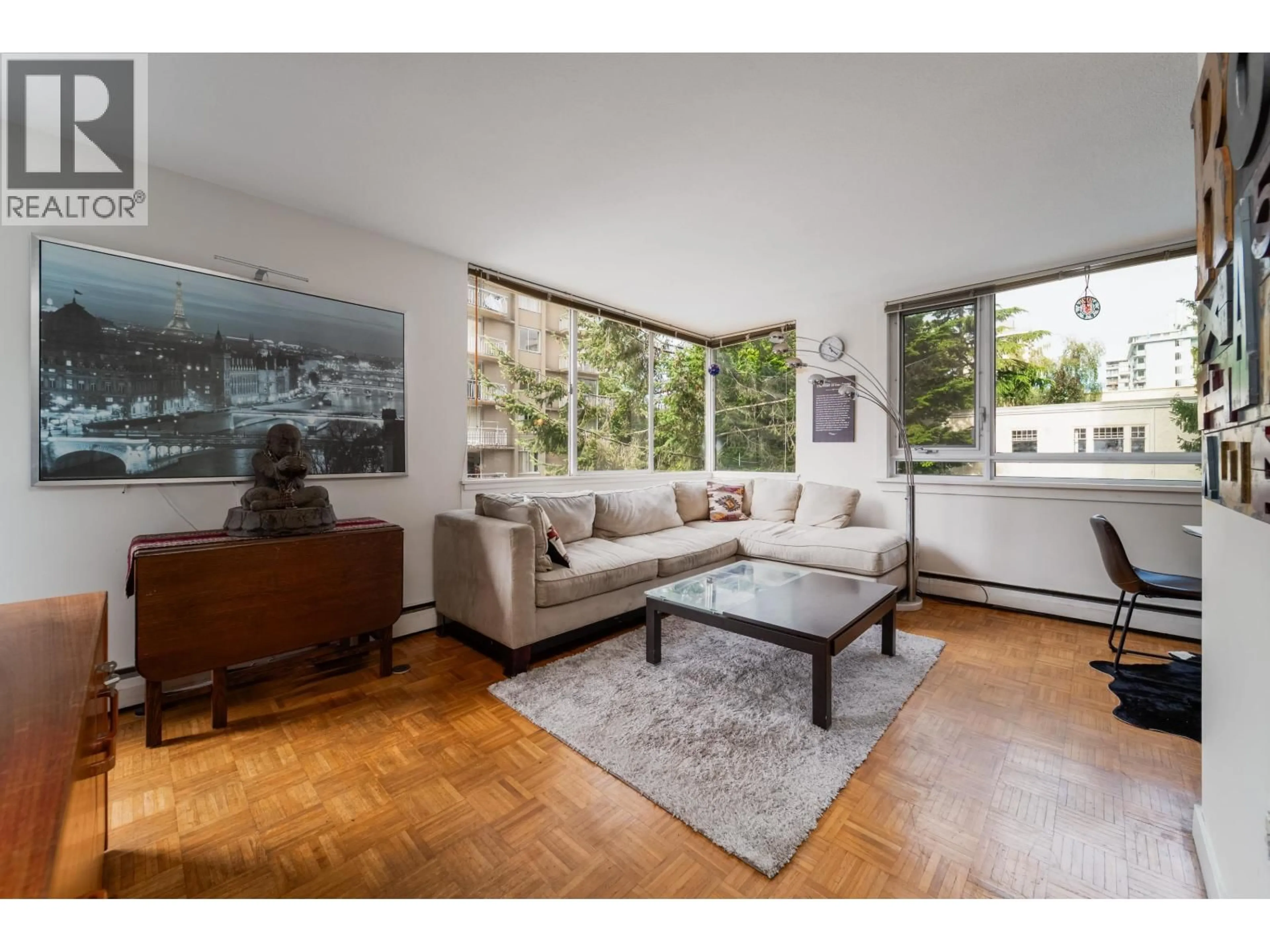 Living room with furniture, unknown for 203 - 1850 COMOX STREET, Vancouver British Columbia V6G1R3