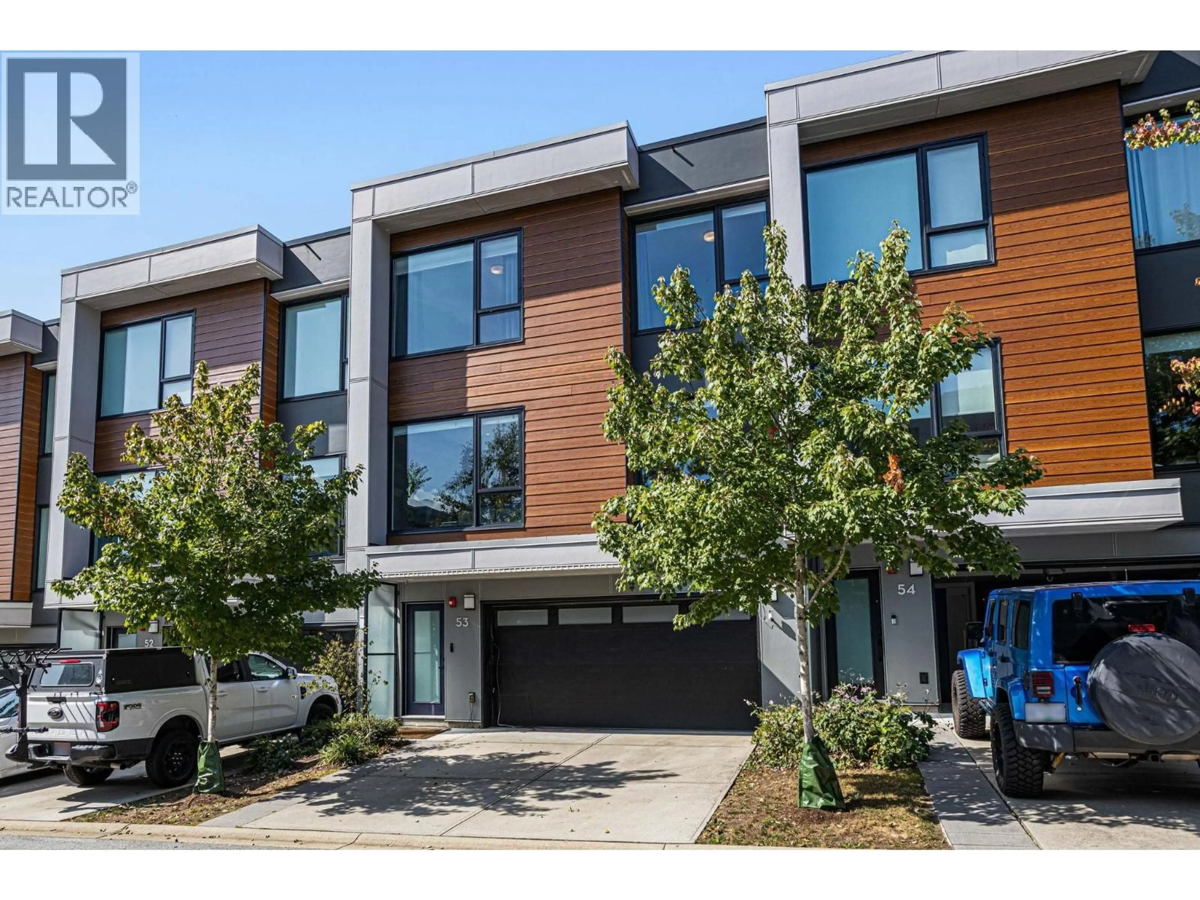 Home with brick exterior material, street for 53 - 3597 MALSUM DRIVE, North Vancouver British Columbia V7G0B2