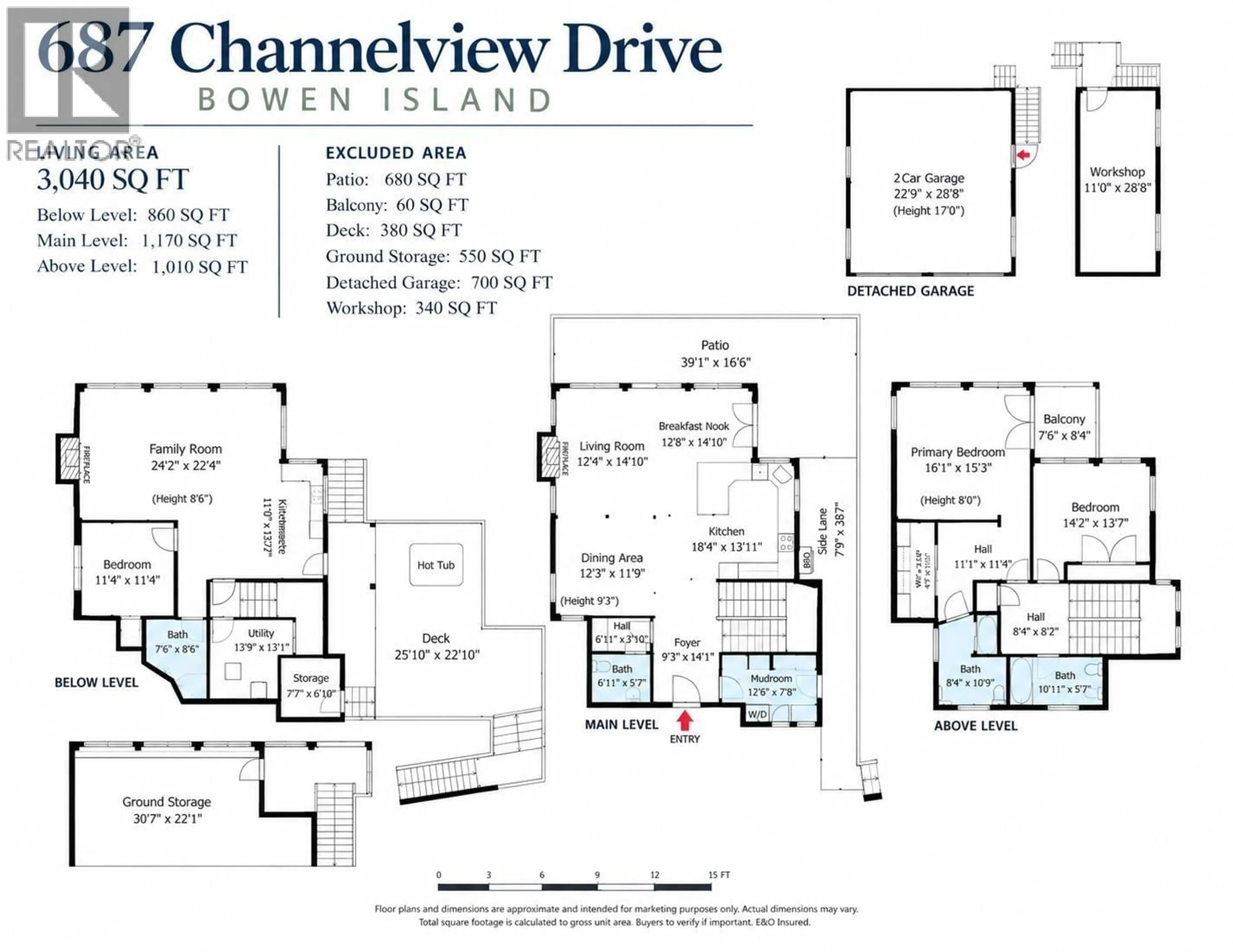Floor plan for 687 CHANNELVIEW DRIVE, Bowen Island British Columbia V0N1G1