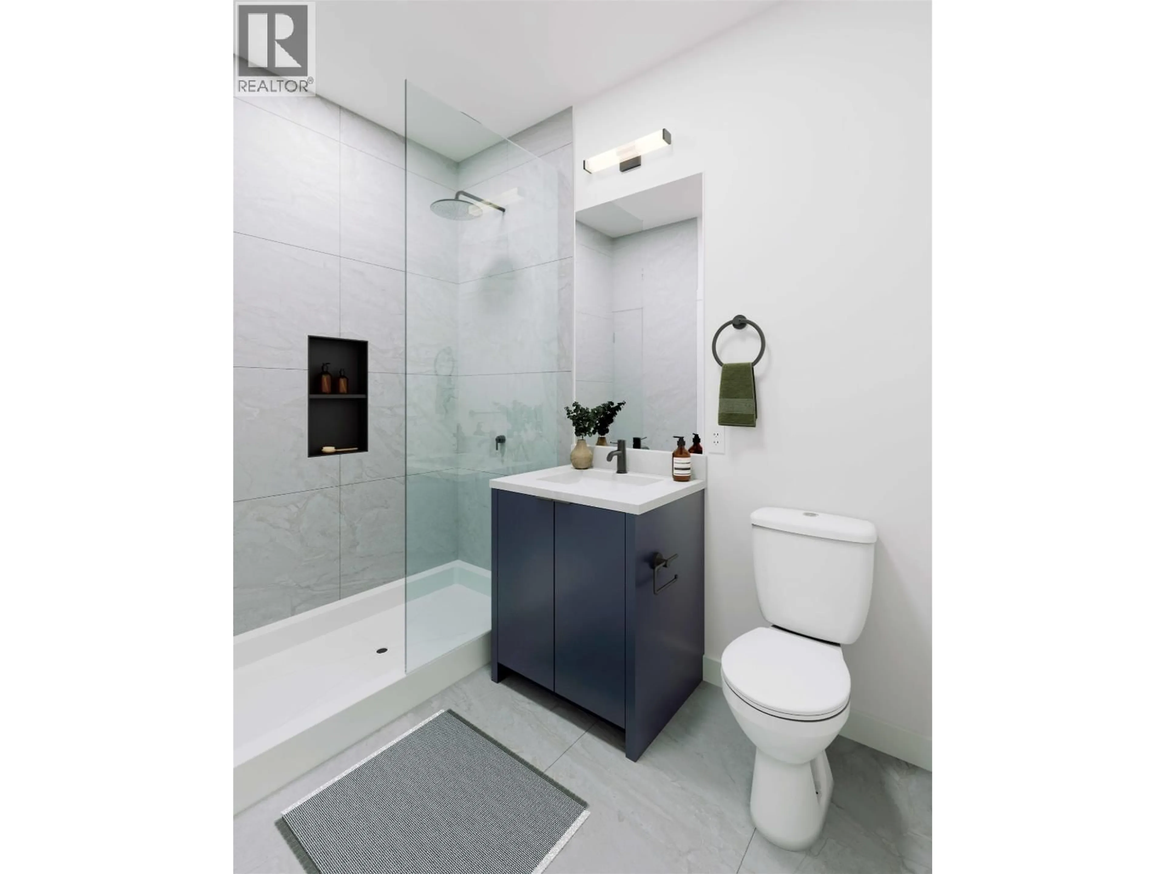 Contemporary bathroom, ceramic/tile floor for 202 - 1055 RAVEN DRIVE, Squamish British Columbia V0V0V0
