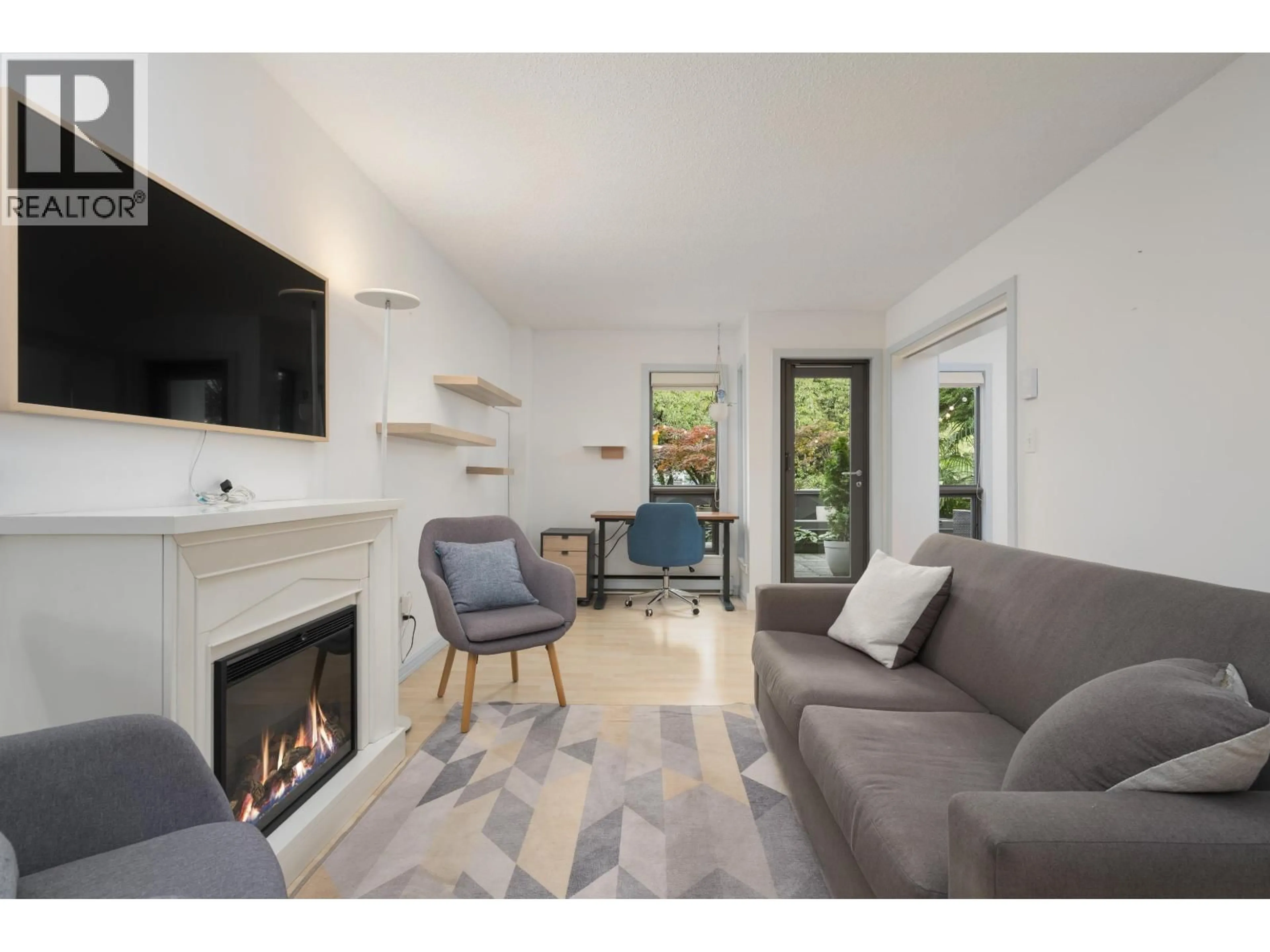 Living room with furniture, unknown for 106 - 1477 FOUNTAIN WAY, Vancouver British Columbia V6H3W9