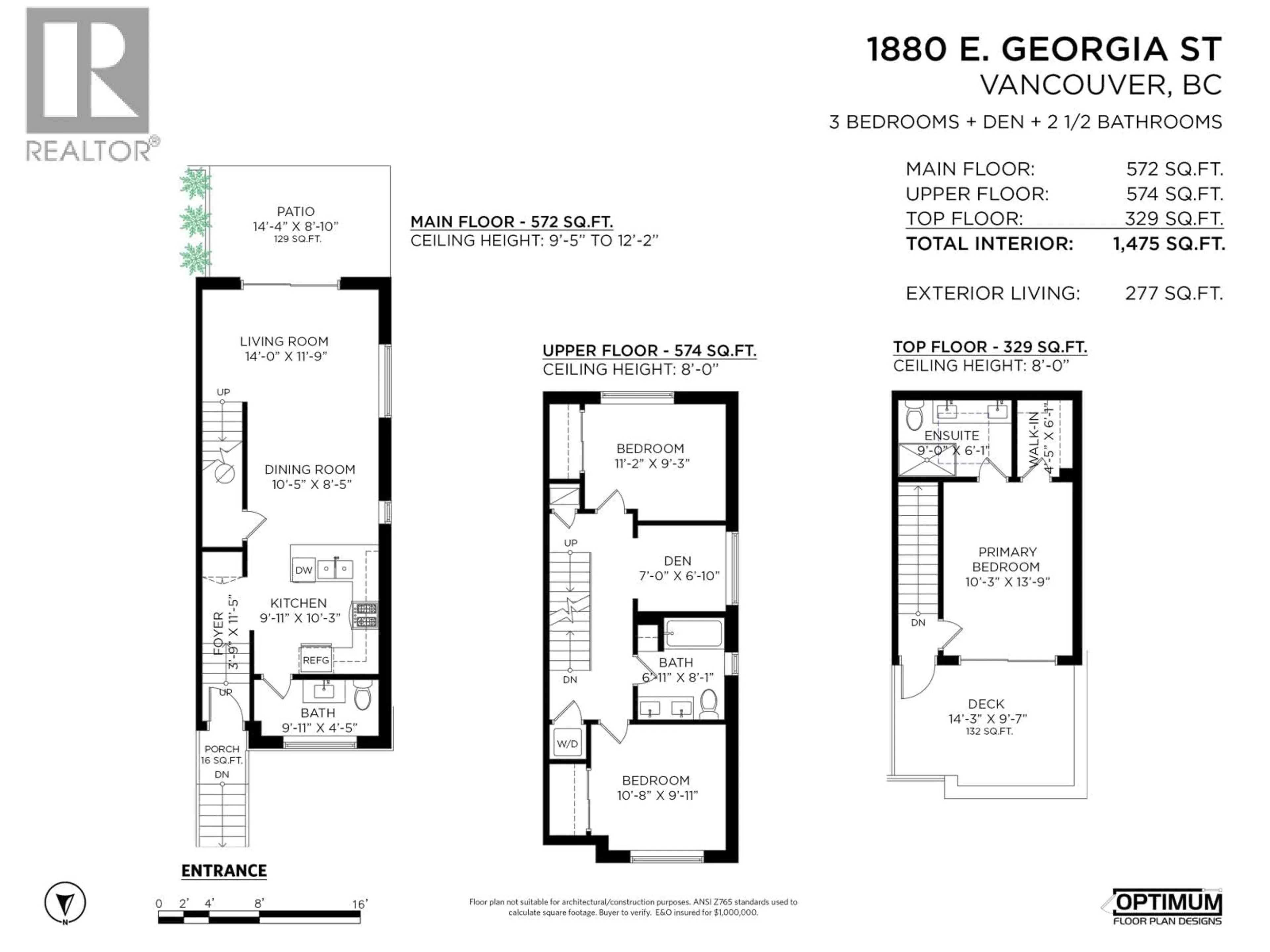 Floor plan for 1880 GEORGIA STREET, Vancouver British Columbia V5L2B6