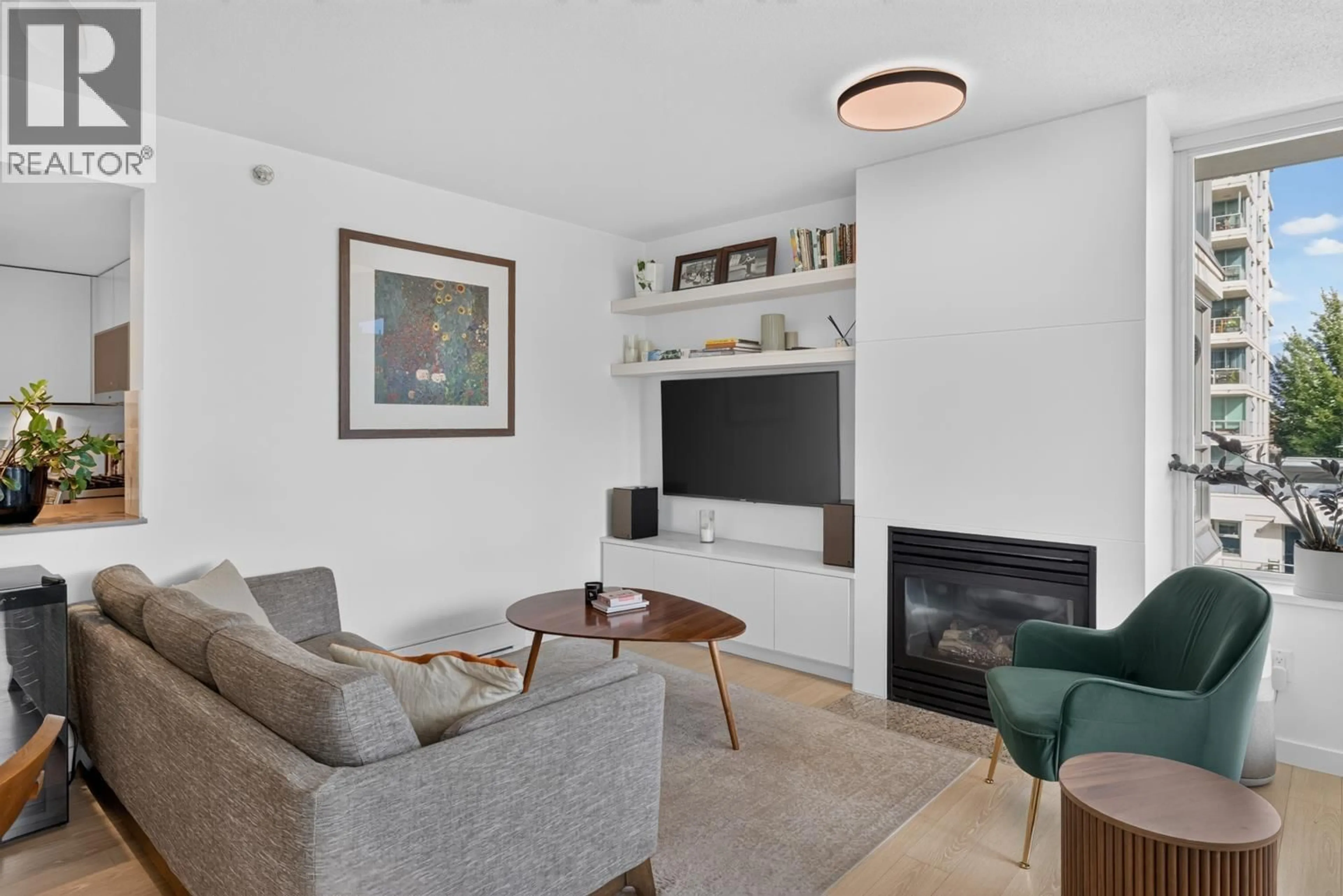 Living room with furniture, unknown for 502 - 120 MILROSS AVENUE, Vancouver British Columbia V6A4K7