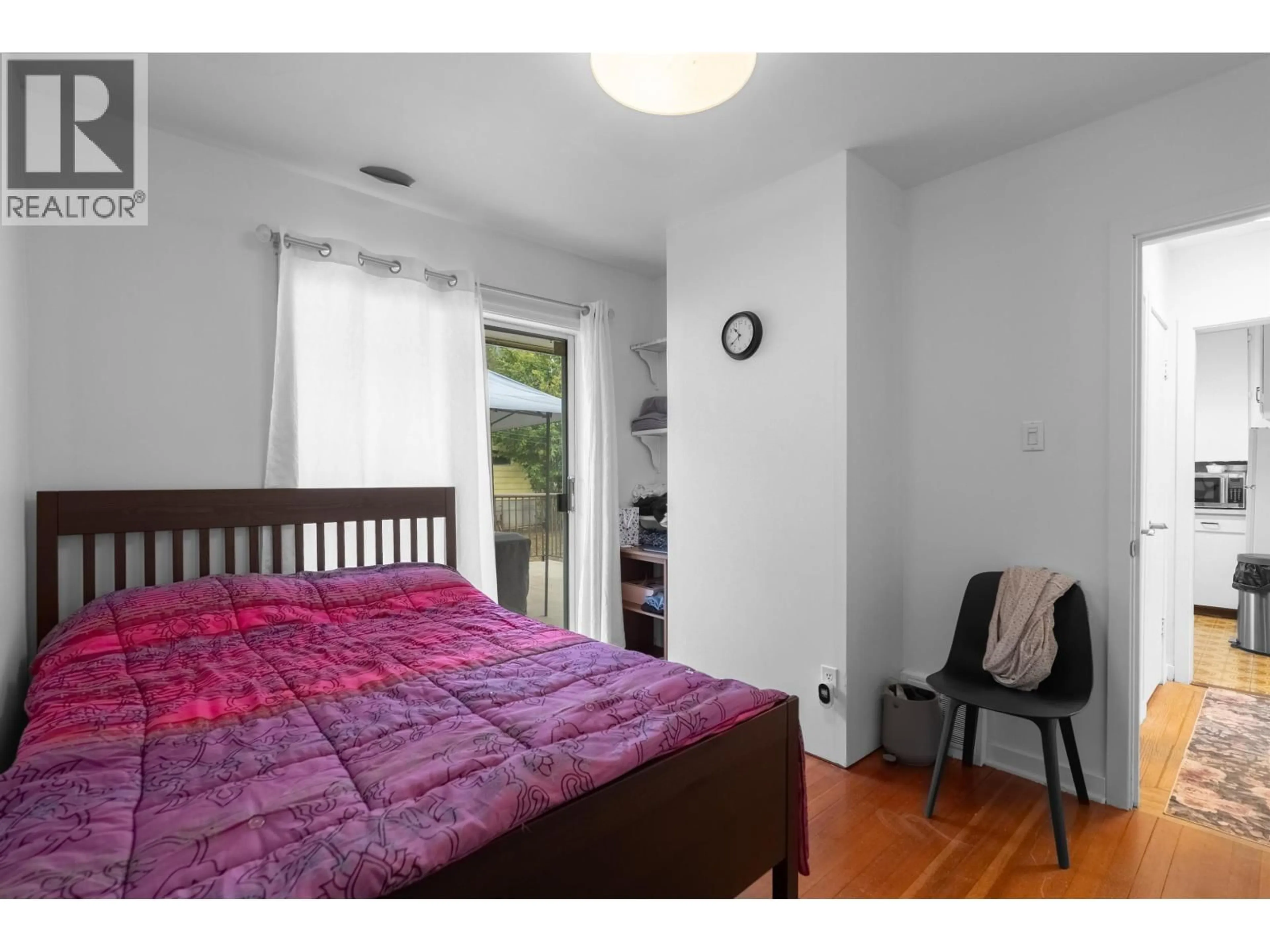 Bedroom with bed, wood/laminate floor for 234 ST. JAMES ROAD, North Vancouver British Columbia V7N2P3