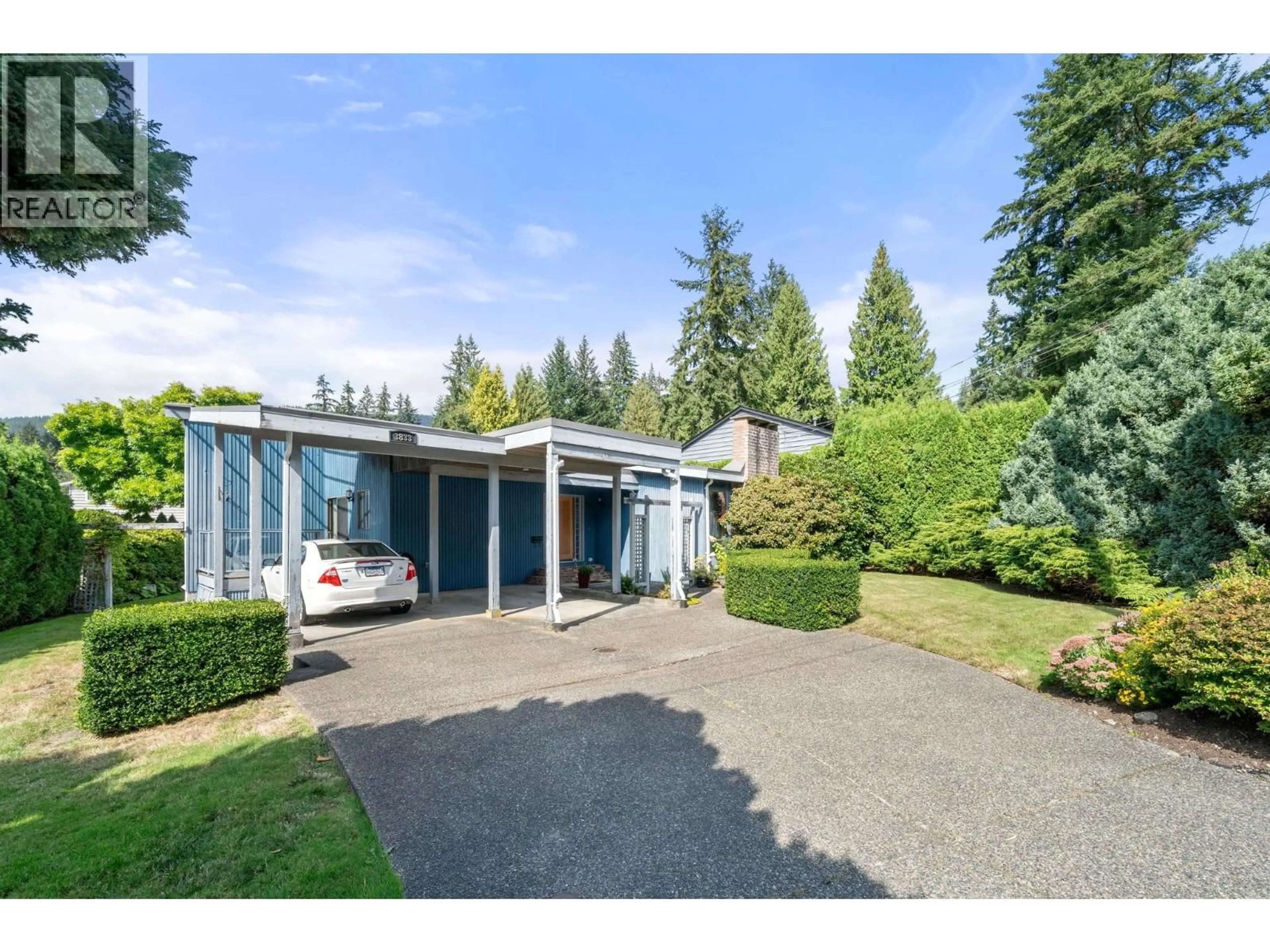 A pic from outside/outdoor area/front of a property/back of a property/a pic from drone, street for 3833 LYNN VALLEY ROAD, North Vancouver British Columbia V7K2S7
