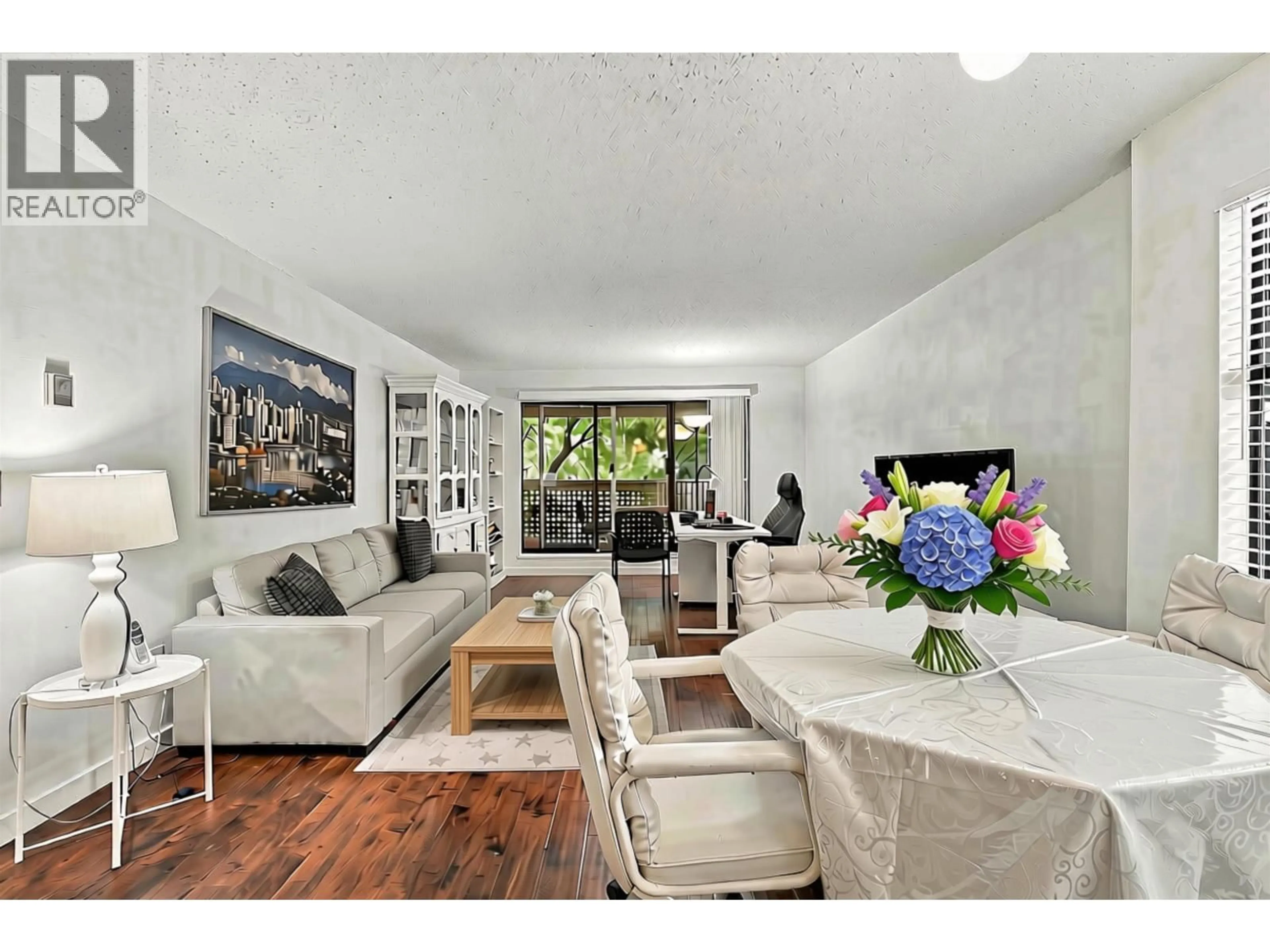 Living room with furniture, unknown for 109 - 423 AGNES STREET, New Westminster British Columbia V3L1G2