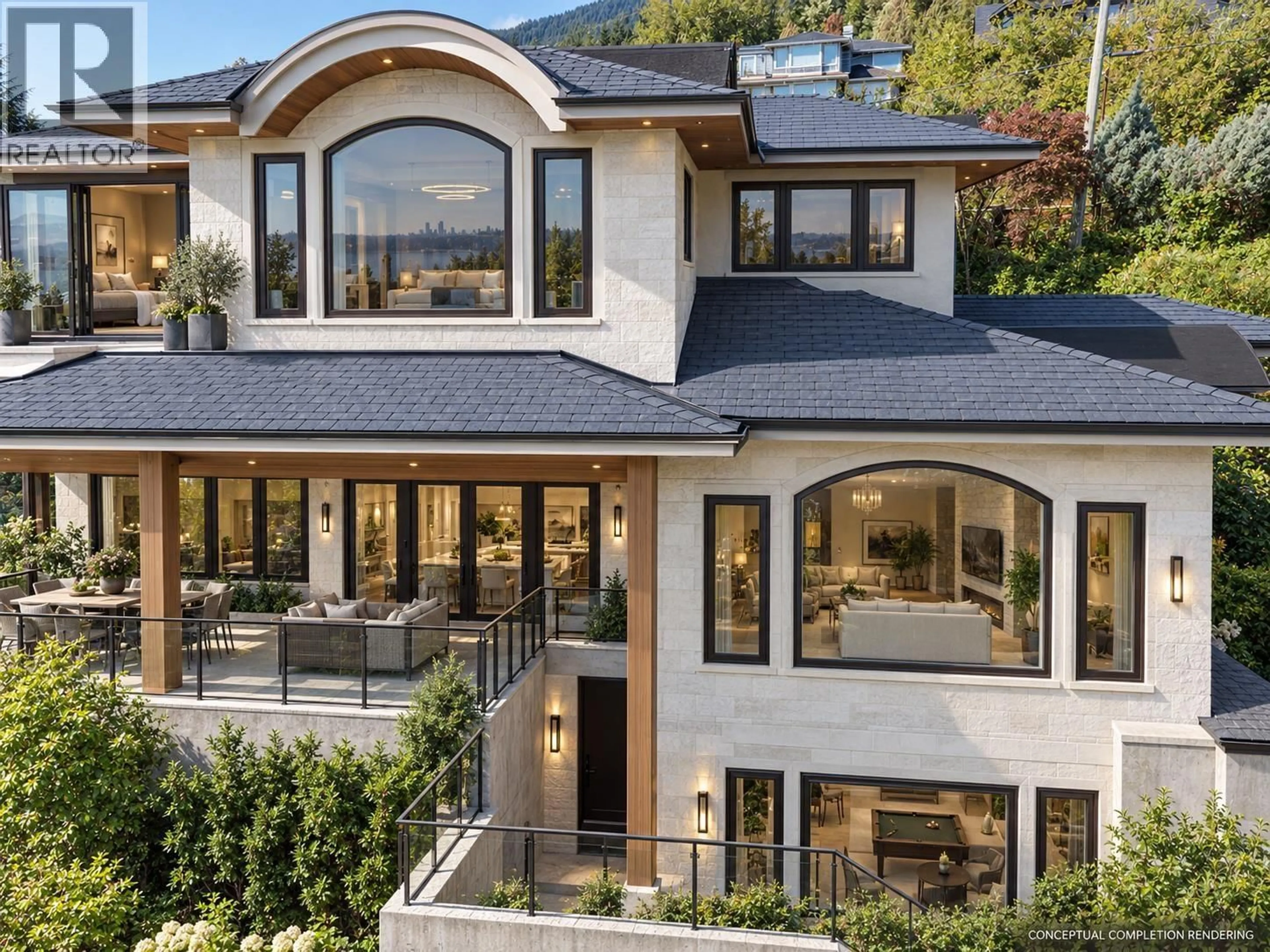 Home with brick exterior material, mountain view for 1889 ORCHARD WAY, West Vancouver British Columbia V7V4G1