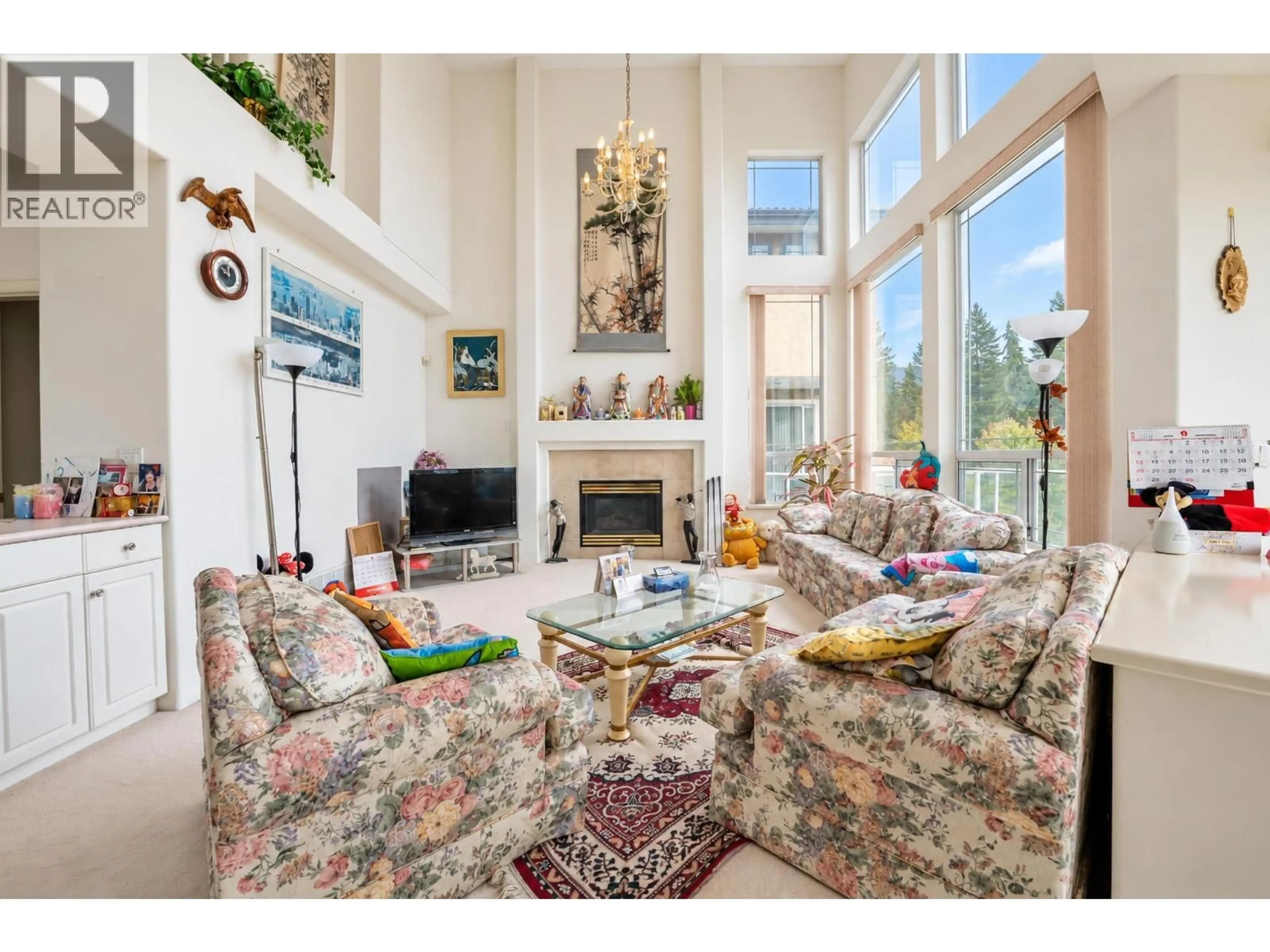 Living room with furniture, ceramic/tile floor for 1683 KINGFISHER CRESCENT, Coquitlam British Columbia V3E3C6