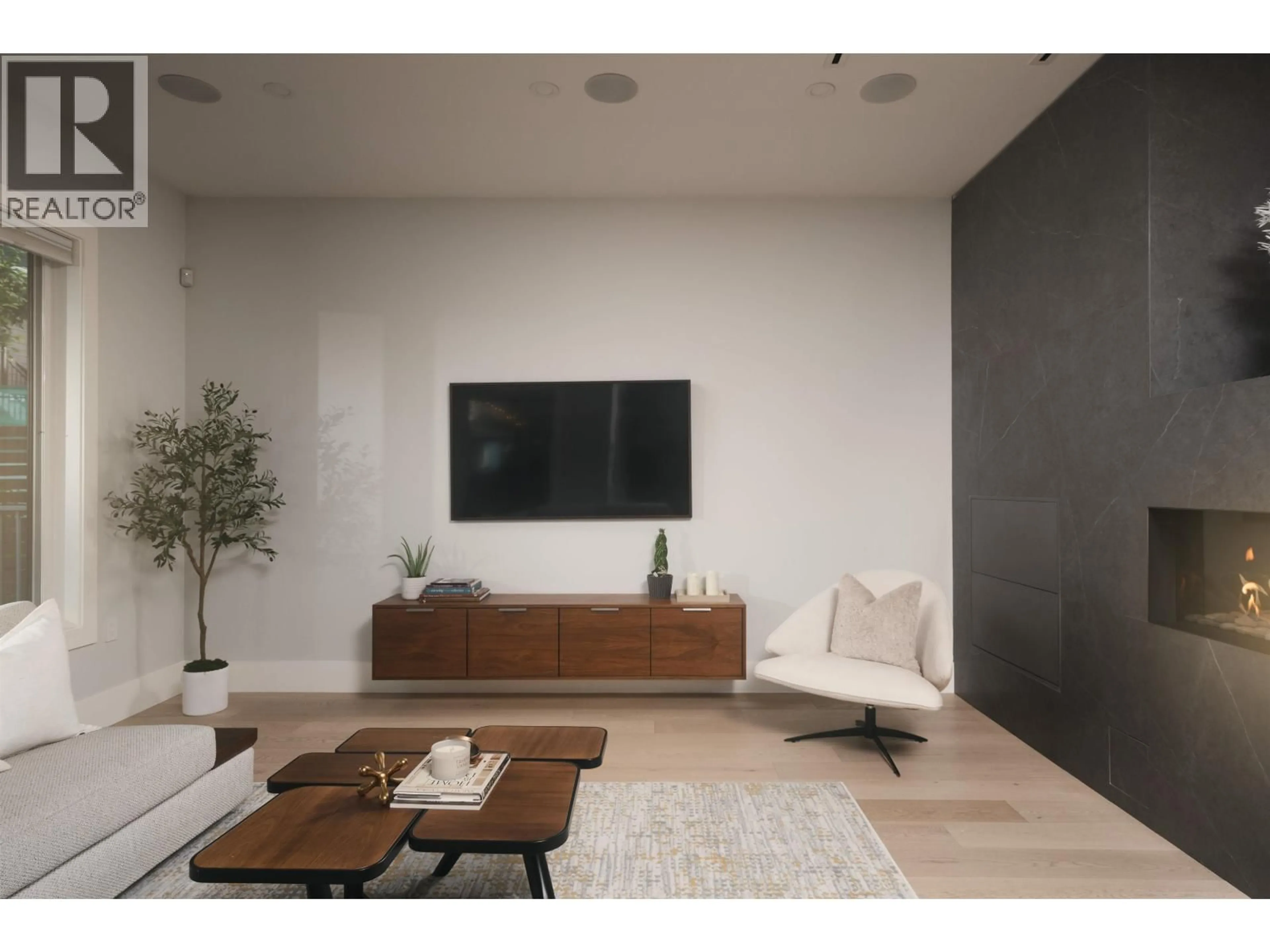 Home theater for 50 DIEPPE PLACE, Vancouver British Columbia V5M4A3