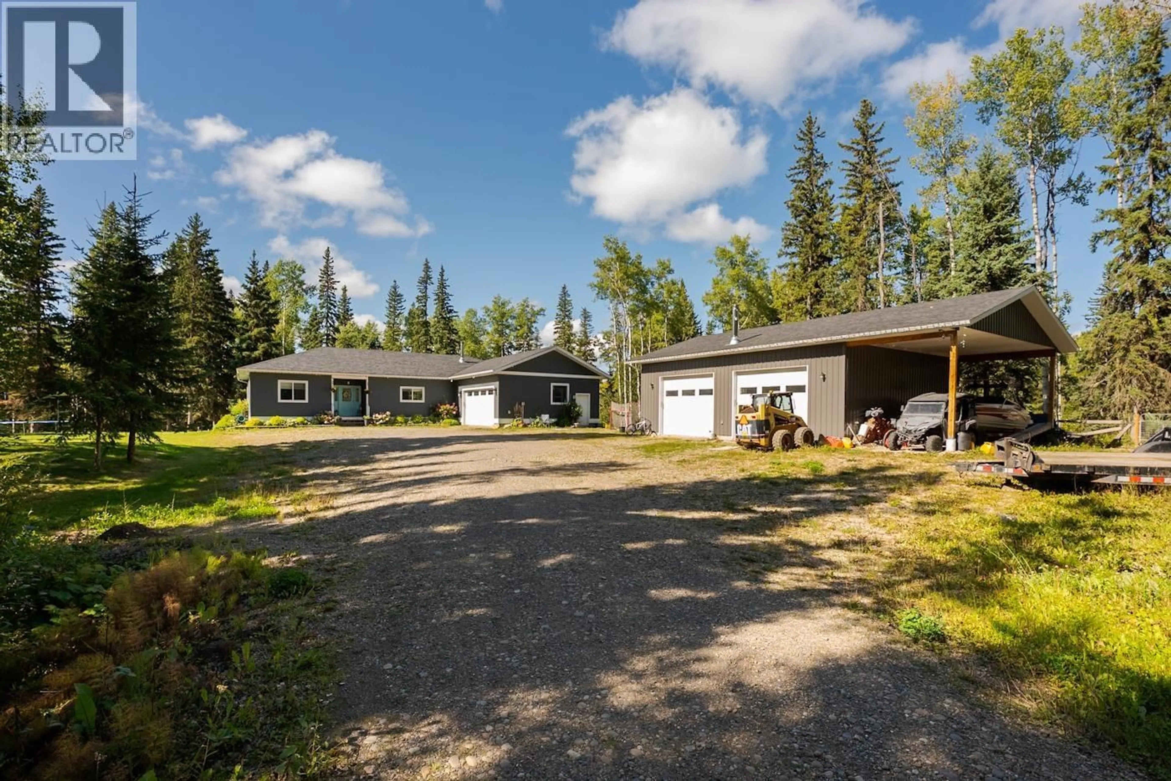 A pic from outside/outdoor area/front of a property/back of a property/a pic from drone, unknown for 8615 ROBSON ROAD, Prince George British Columbia V2N6B3