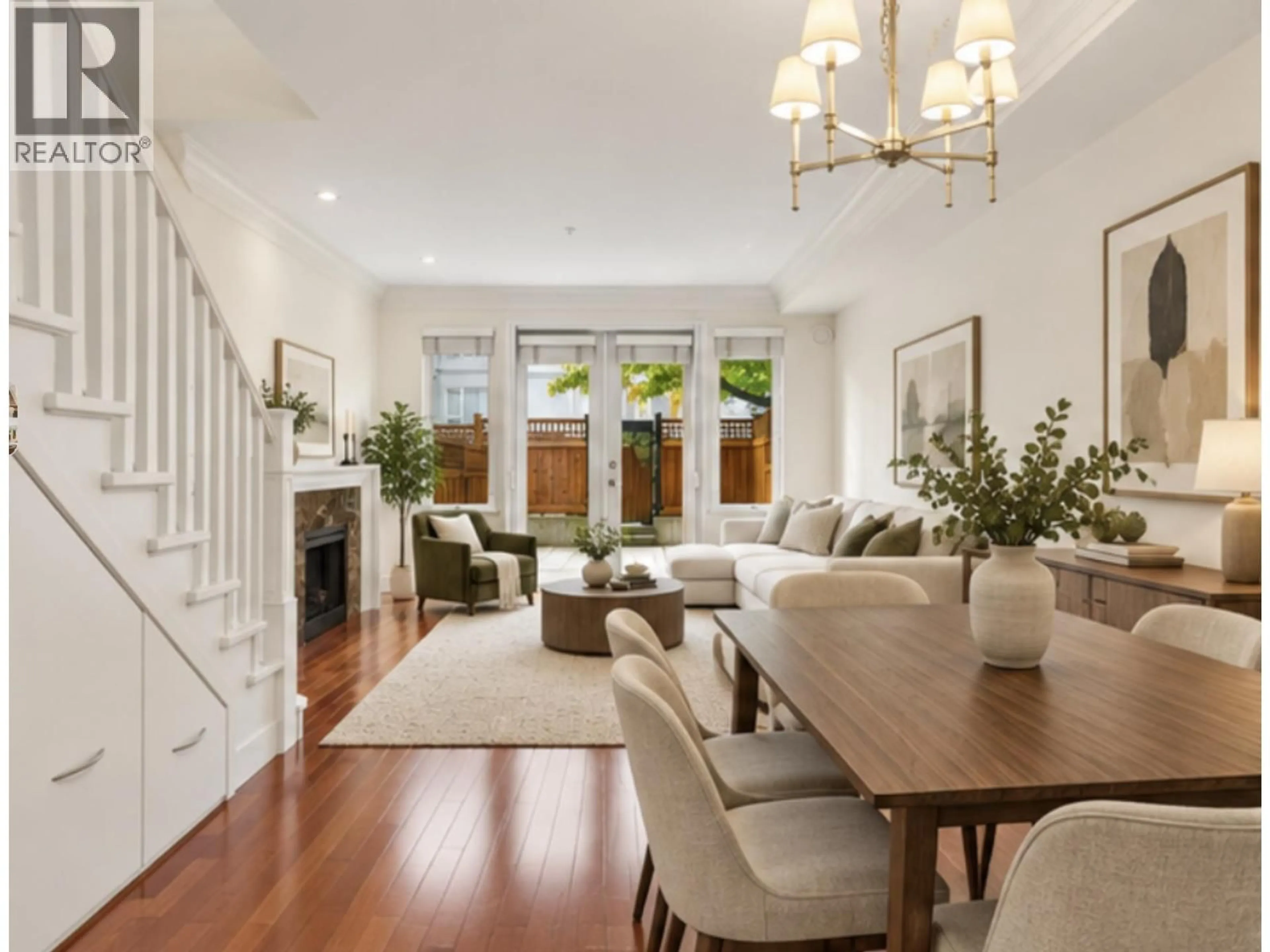 Living room with furniture, wood/laminate floor for 2957 LAUREL STREET, Vancouver British Columbia V5Z3T4