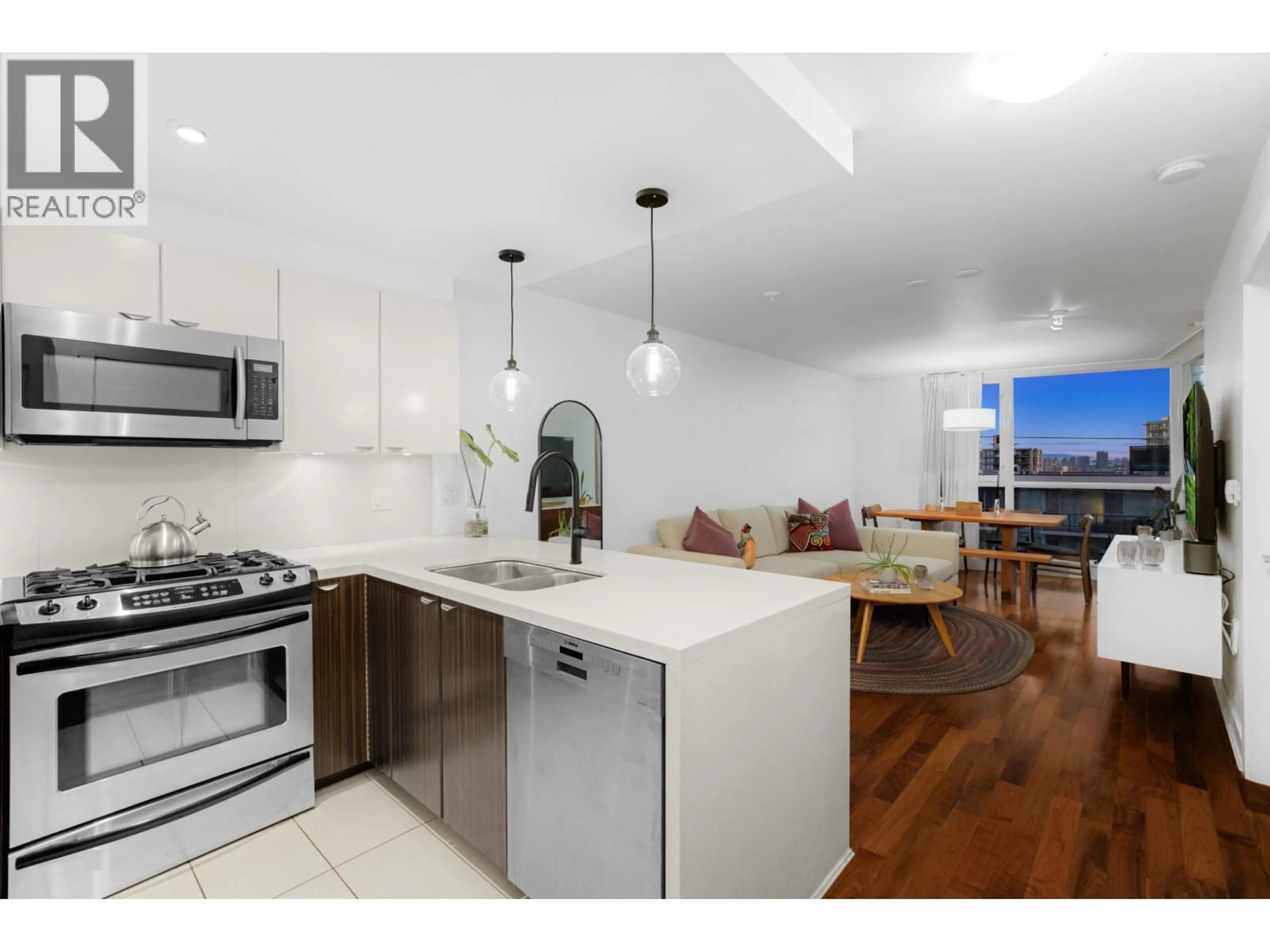Open concept kitchen, unknown for 603 - 160 3RD STREET, North Vancouver British Columbia V7M0A9
