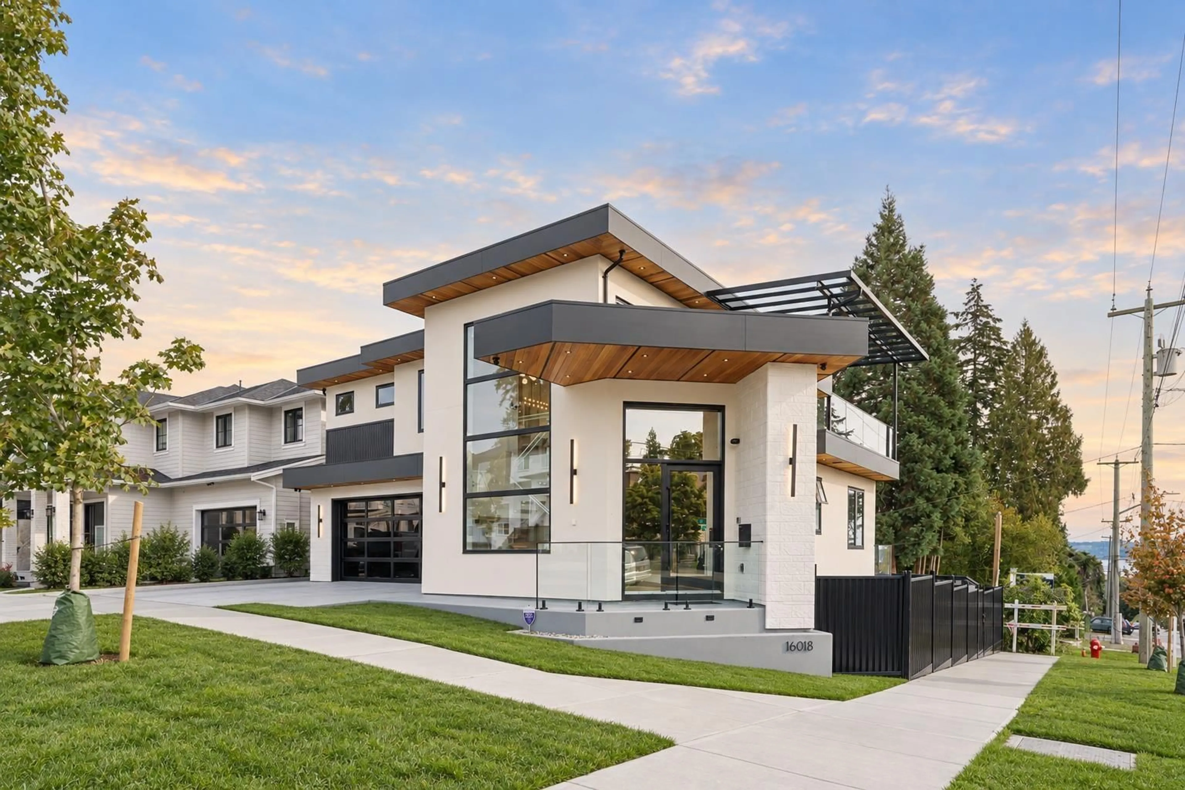 Home with brick exterior material, street for 16018 9A AVENUE, Surrey British Columbia V4A9A7