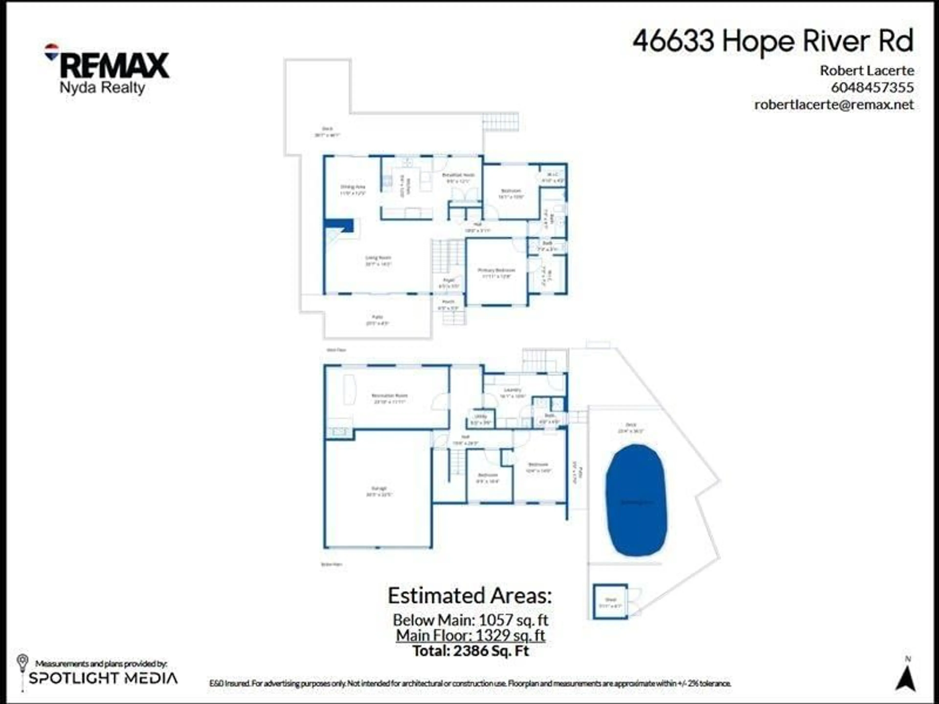 Floor plan for 46633 HOPE RIVER ROAD, Chilliwack British Columbia V2P7L5