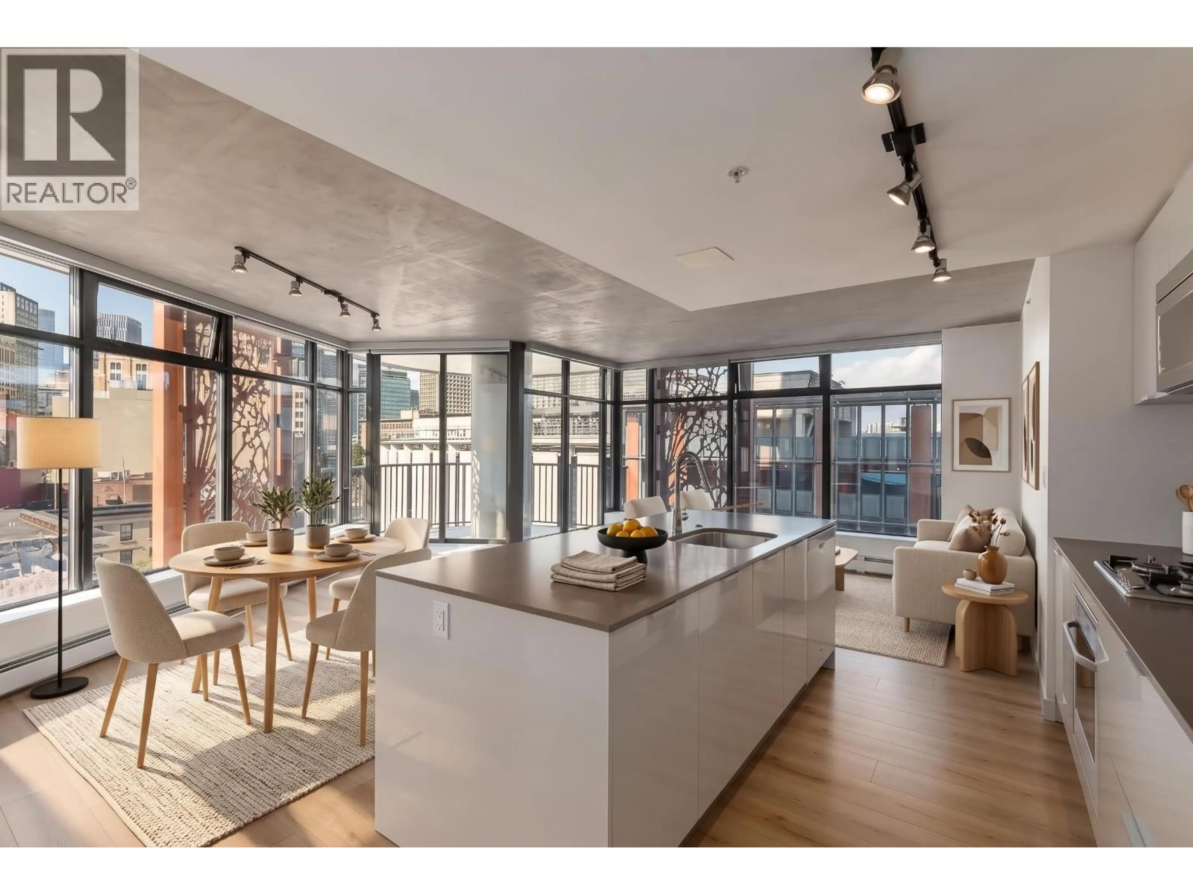 Open concept kitchen, unknown for 810 - 128 CORDOVA STREET, Vancouver British Columbia V6B0E6