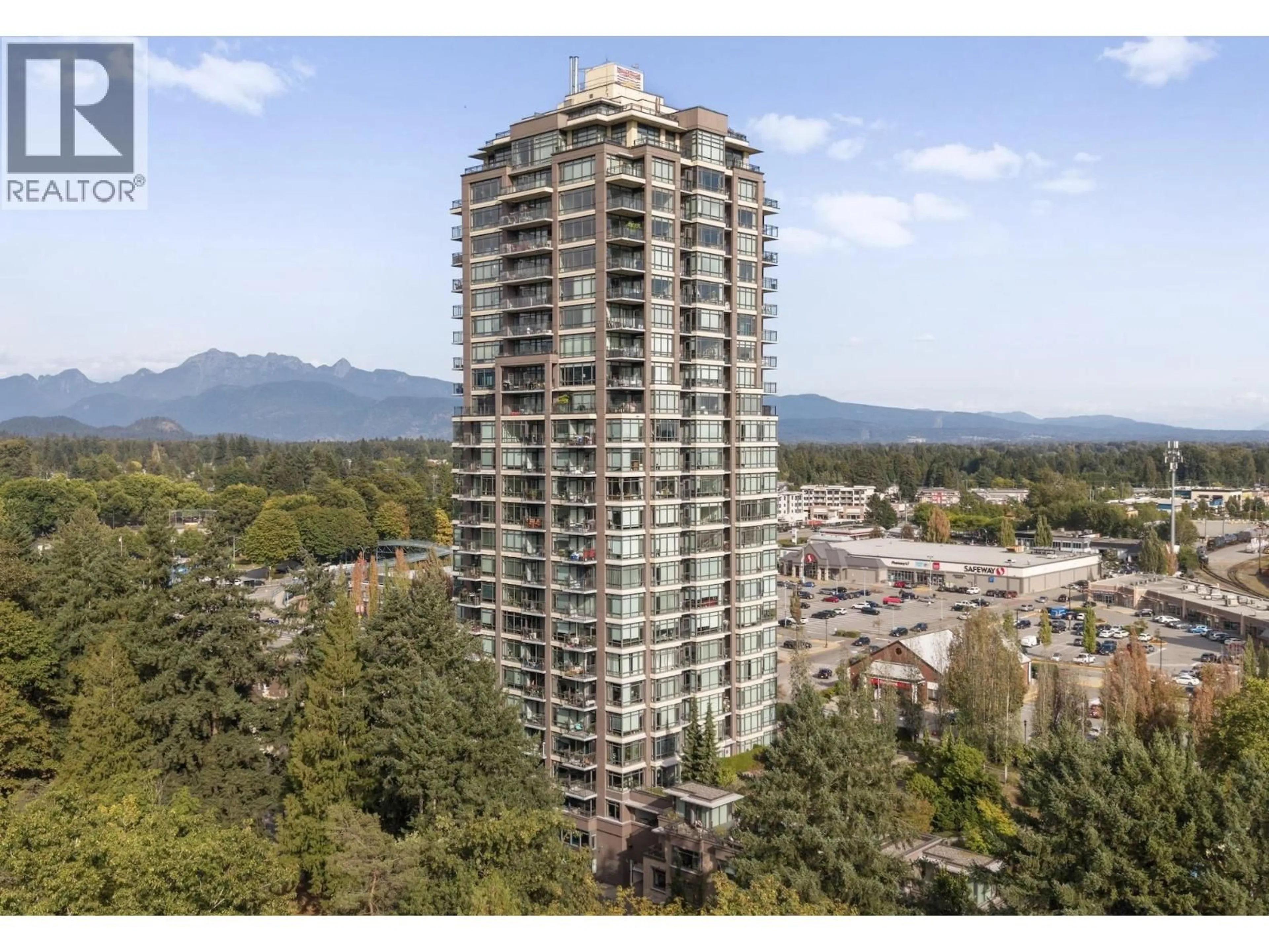 A pic from outside/outdoor area/front of a property/back of a property/a pic from drone, mountain view for 2401 - 2789 SHAUGHNESSY STREET, Port Coquitlam British Columbia V3C0C3