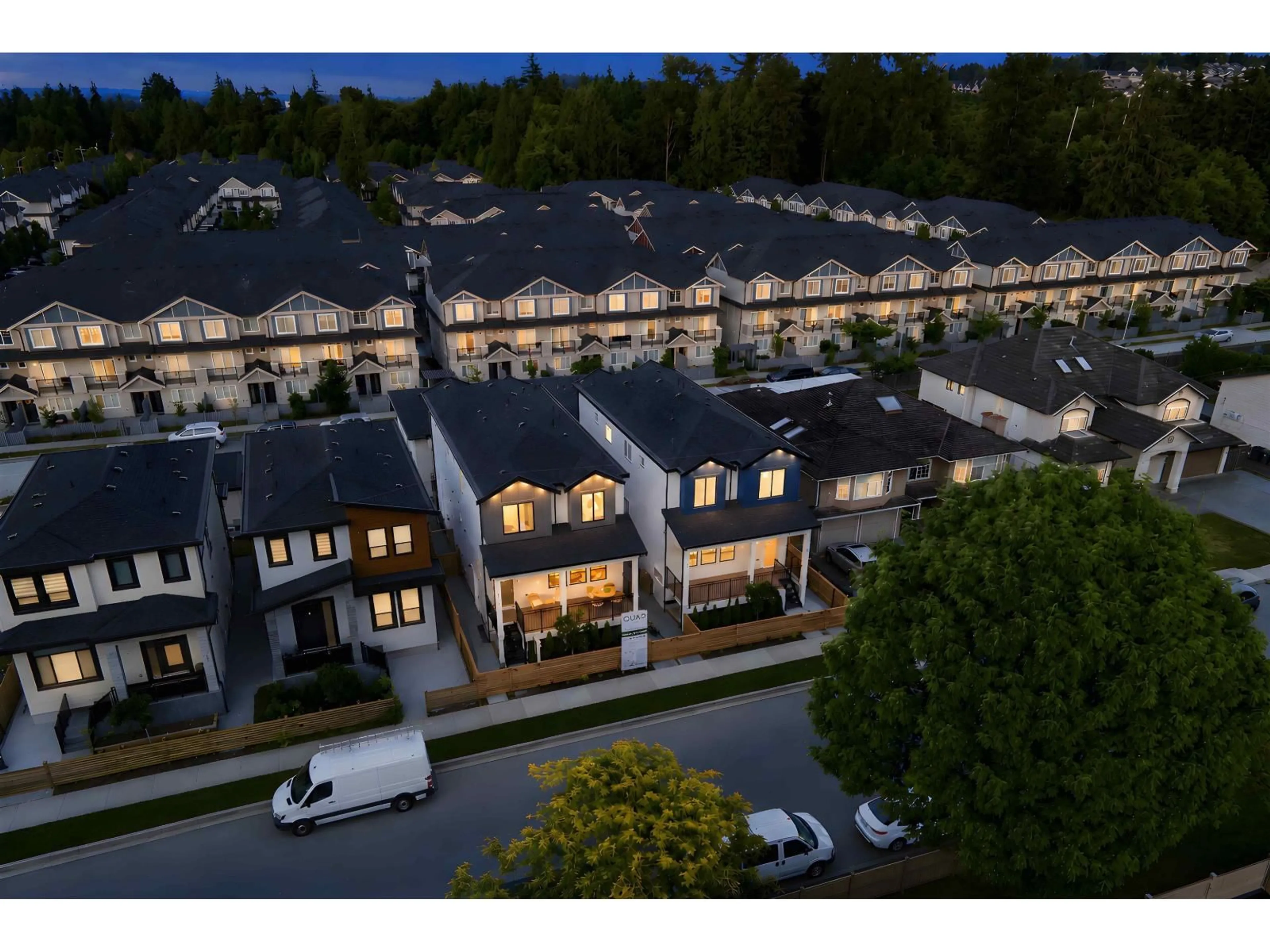 A pic from outside/outdoor area/front of a property/back of a property/a pic from drone, mountain view for 102 - 6350 138 STREET, Surrey British Columbia V3X1E6