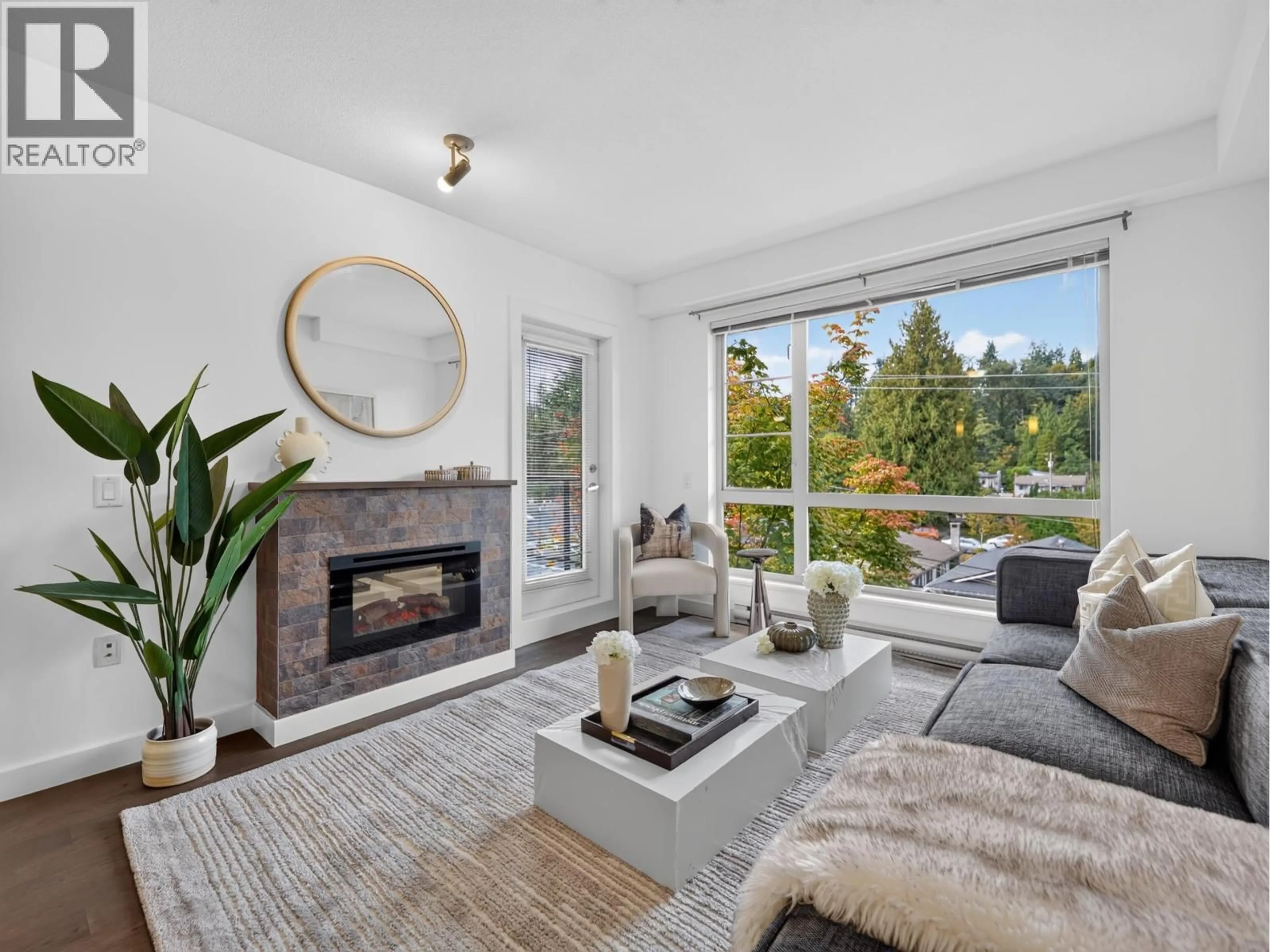 Living room with furniture, unknown for 316 - 1330 MARINE DRIVE, North Vancouver British Columbia V7L2P7