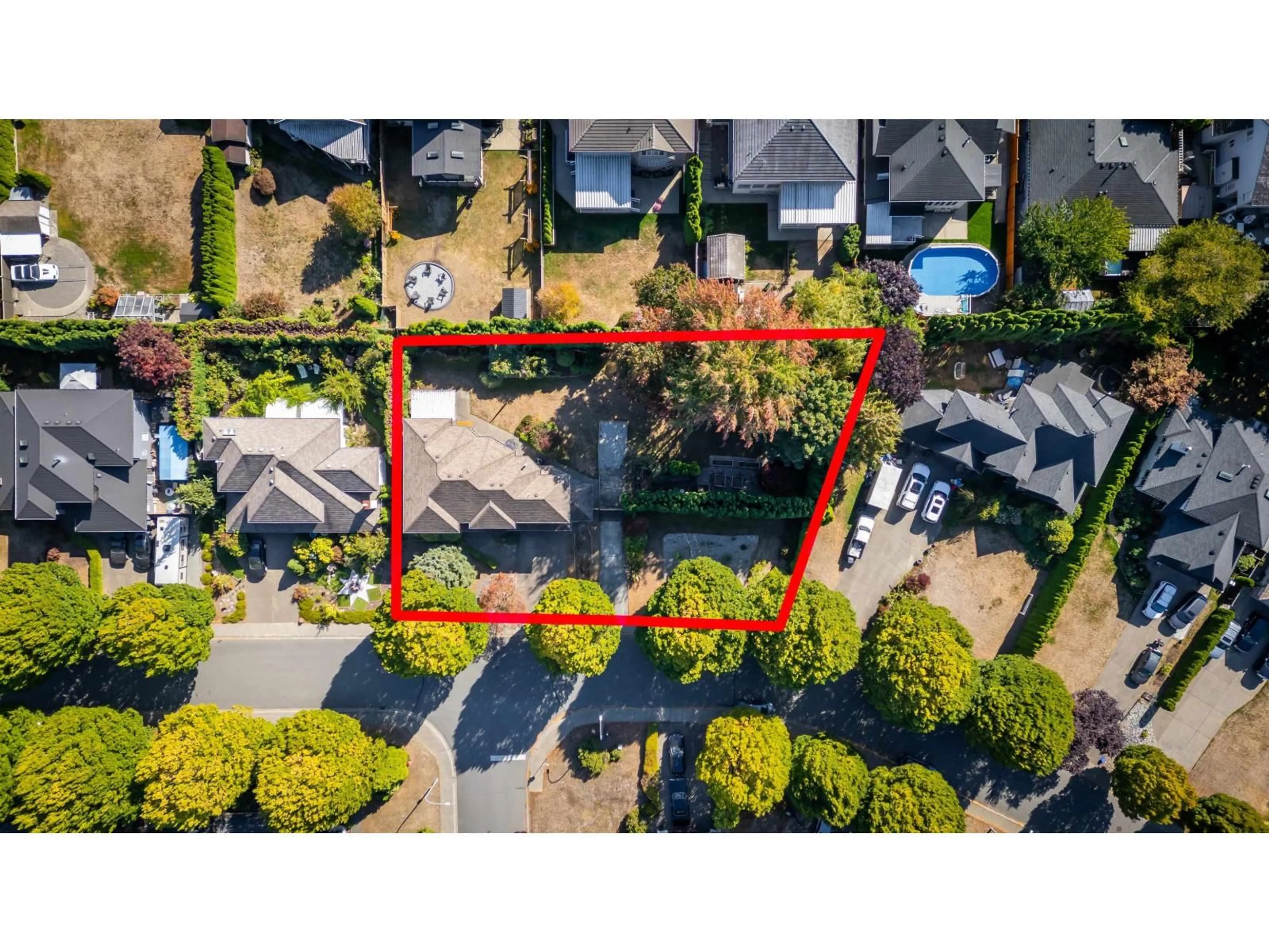 A pic from outside/outdoor area/front of a property/back of a property/a pic from drone, street for 20326 92A AVENUE, Langley British Columbia V1M2M7
