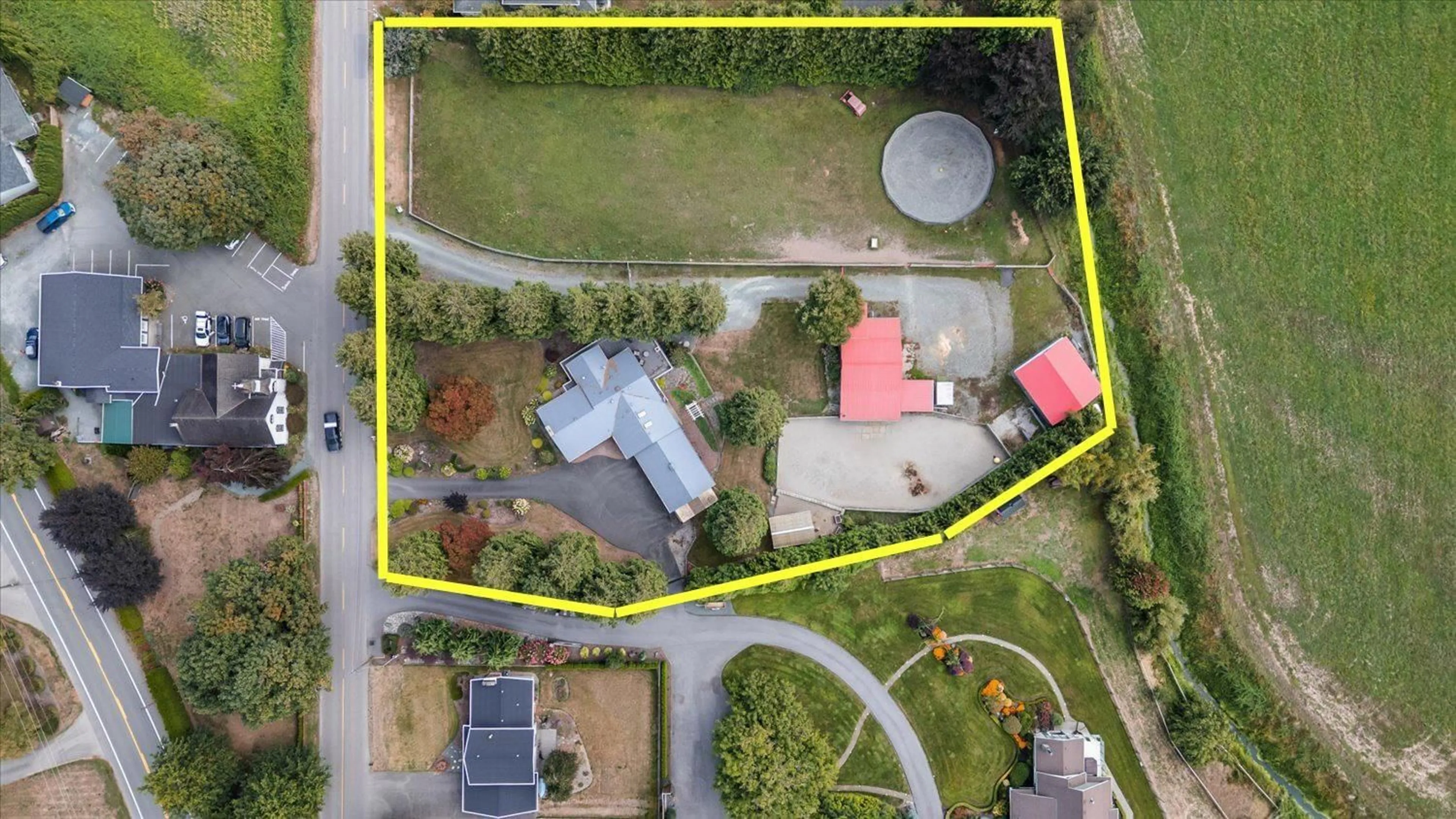A pic from outside/outdoor area/front of a property/back of a property/a pic from drone, unknown for 42420 ADAMS ROAD, Sardis - Greendale British Columbia V2R4K9
