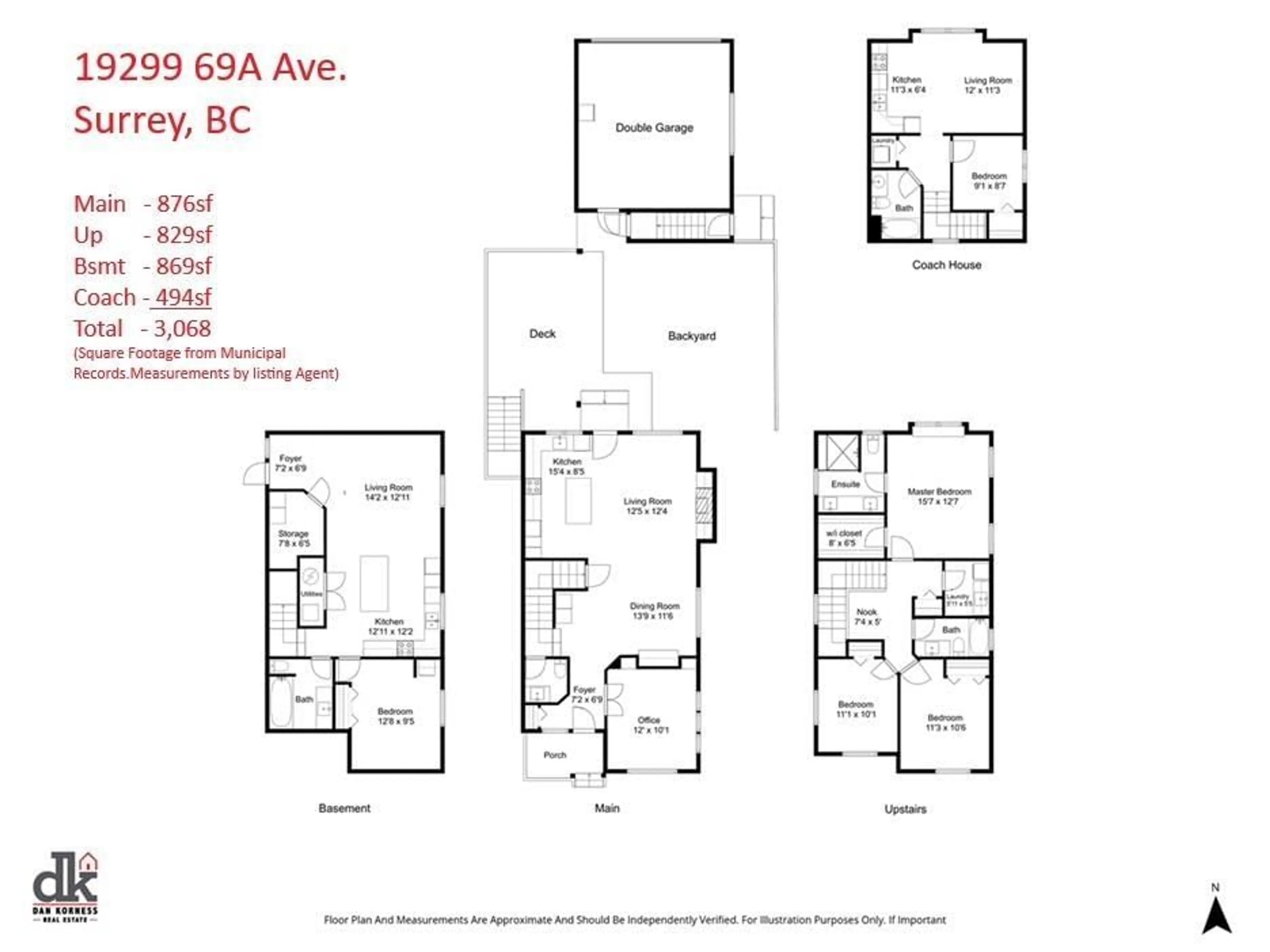 Floor plan for 19299 69A AVENUE, Surrey British Columbia V4N6K5