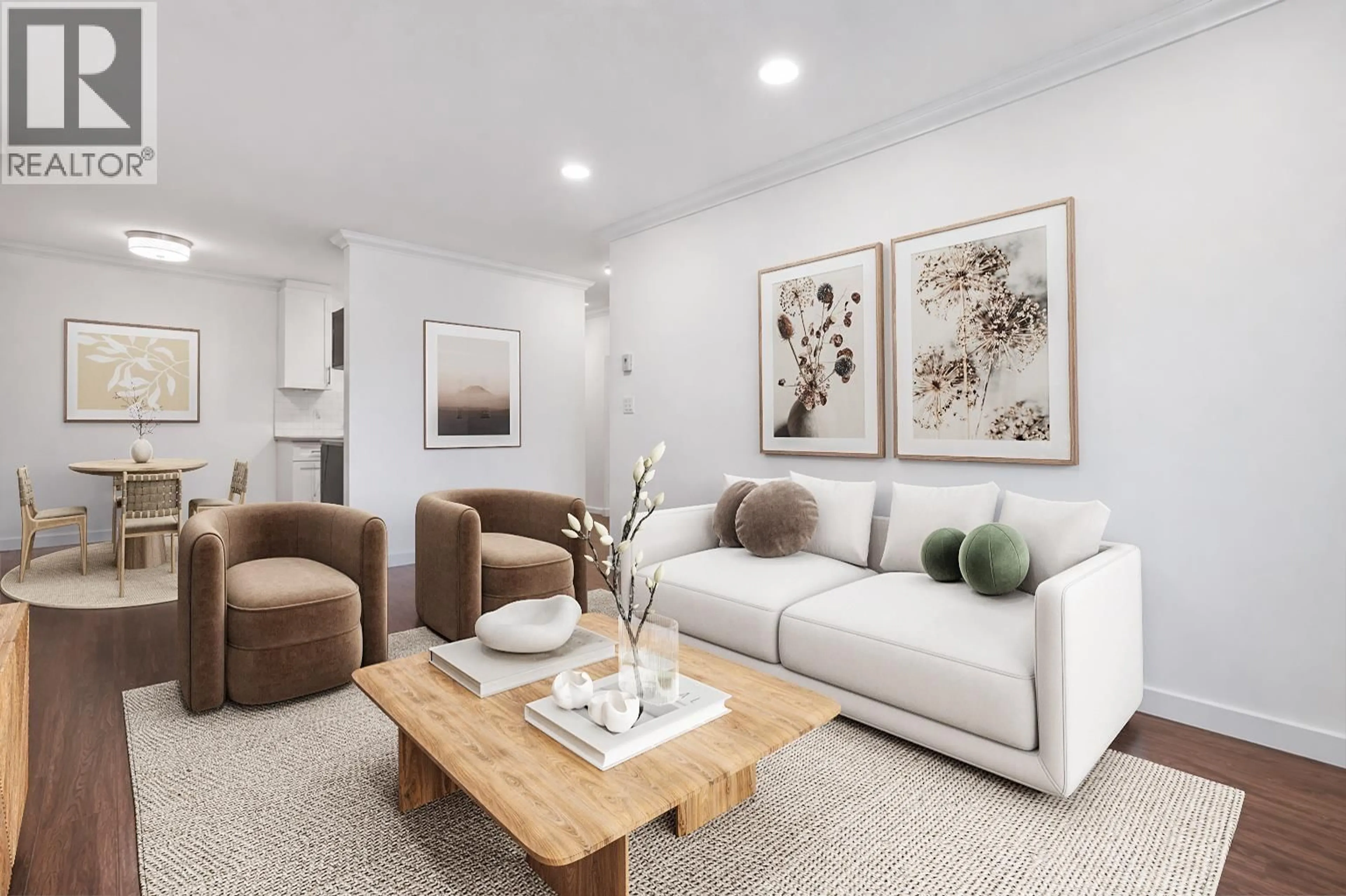 Living room with furniture, unknown for 206 - 853 7 AVENUE, Vancouver British Columbia V5T1P4