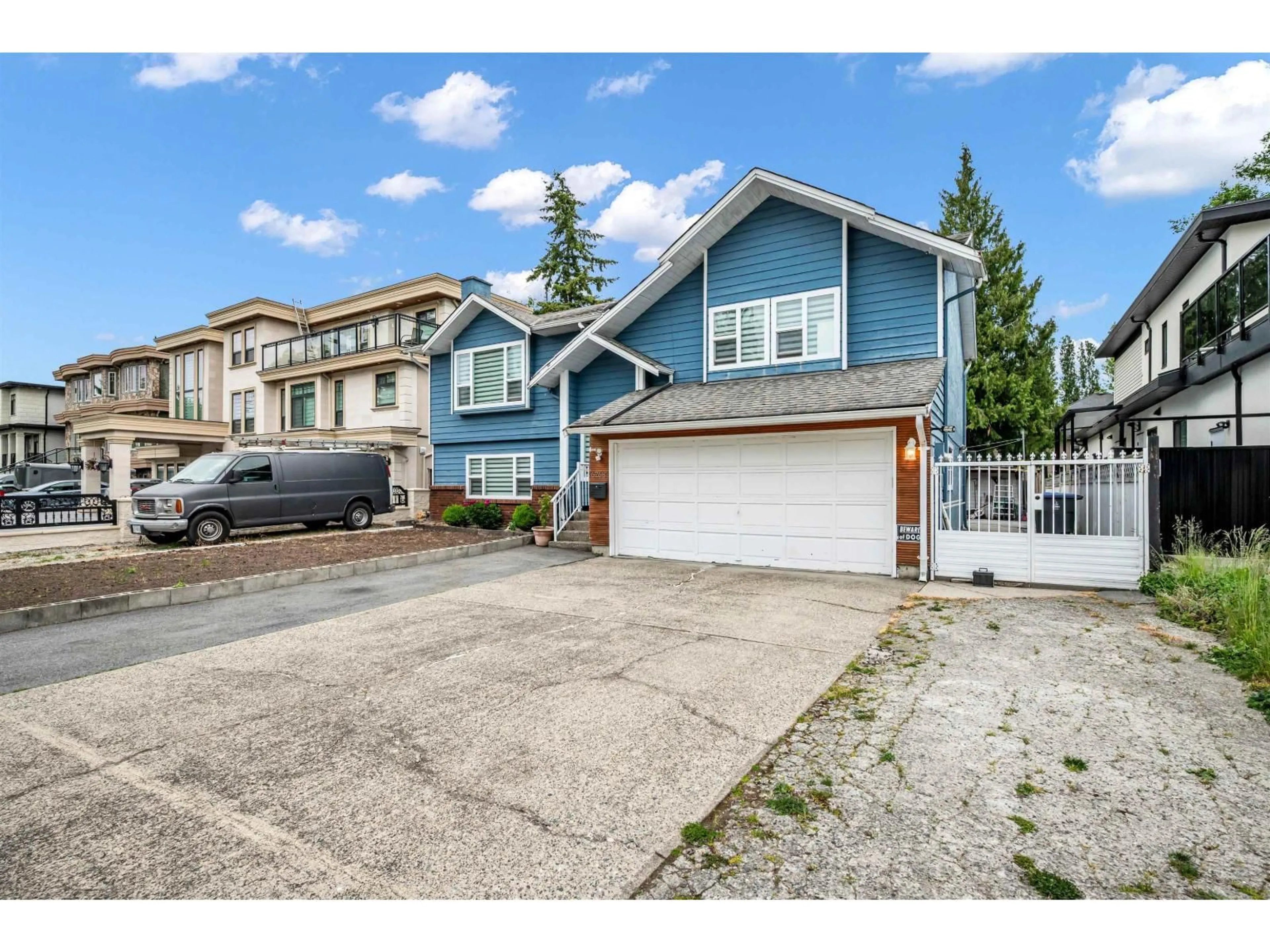 Home with vinyl exterior material, street for 6268 129 STREET, Surrey British Columbia V3X1S6