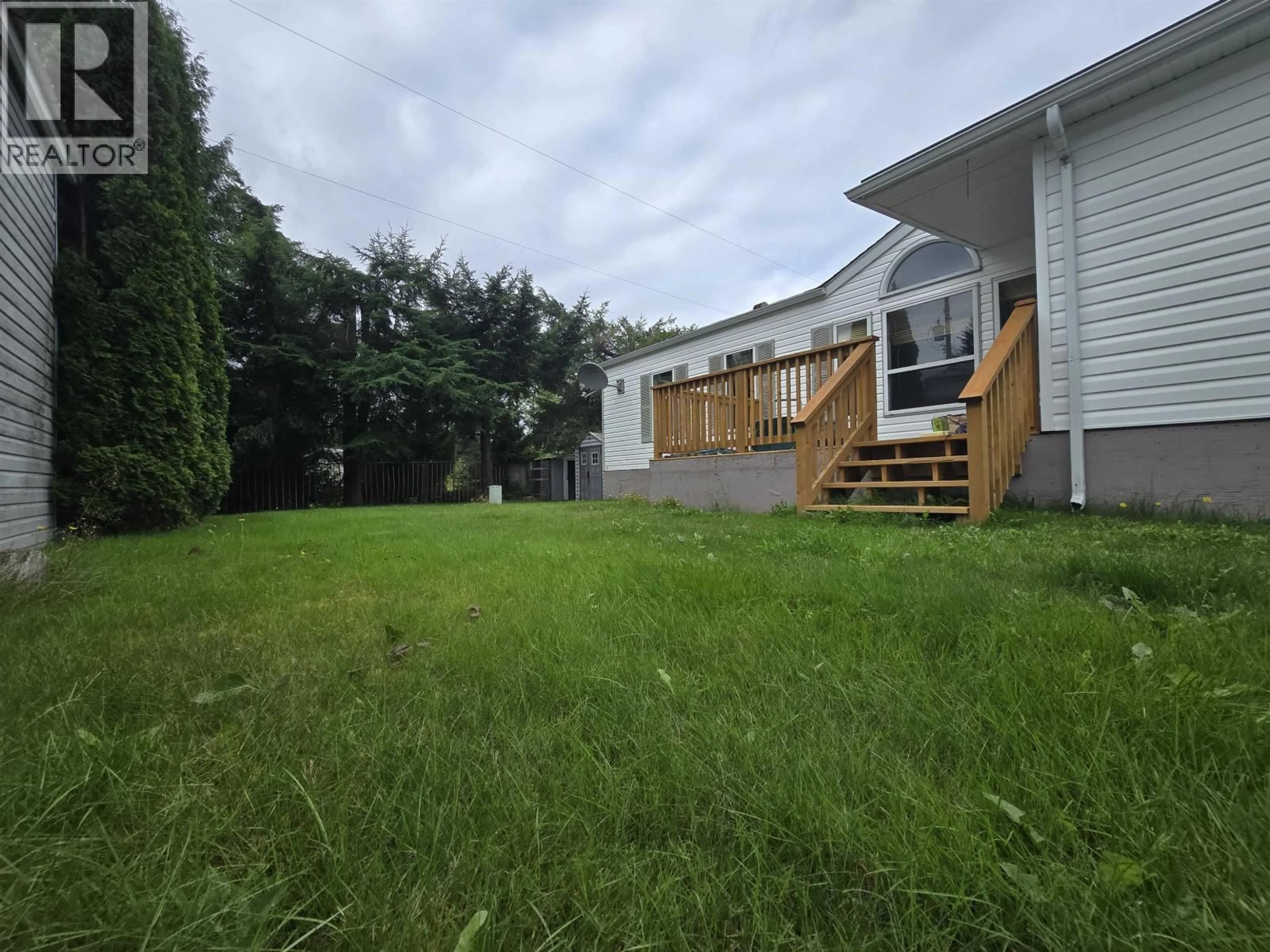 A pic from outside/outdoor area/front of a property/back of a property/a pic from drone, unknown for 54 - 4625 GRAHAM AVENUE, Terrace British Columbia V8G1A7